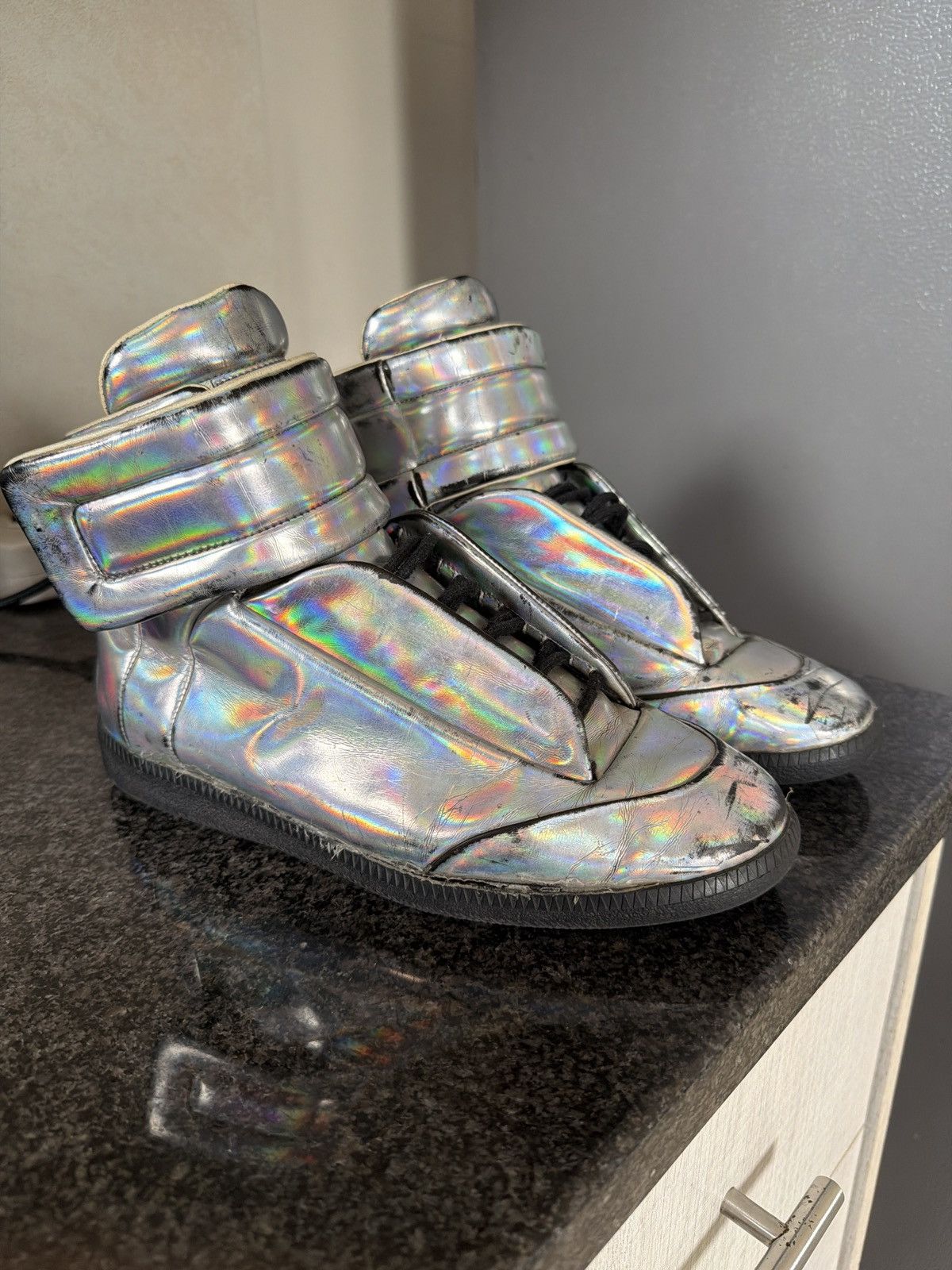 Maison Margiela 2015 Iridescent Maison Margiela Futures Size US 8.5 / EU 41-42 - 2 Thumbnail