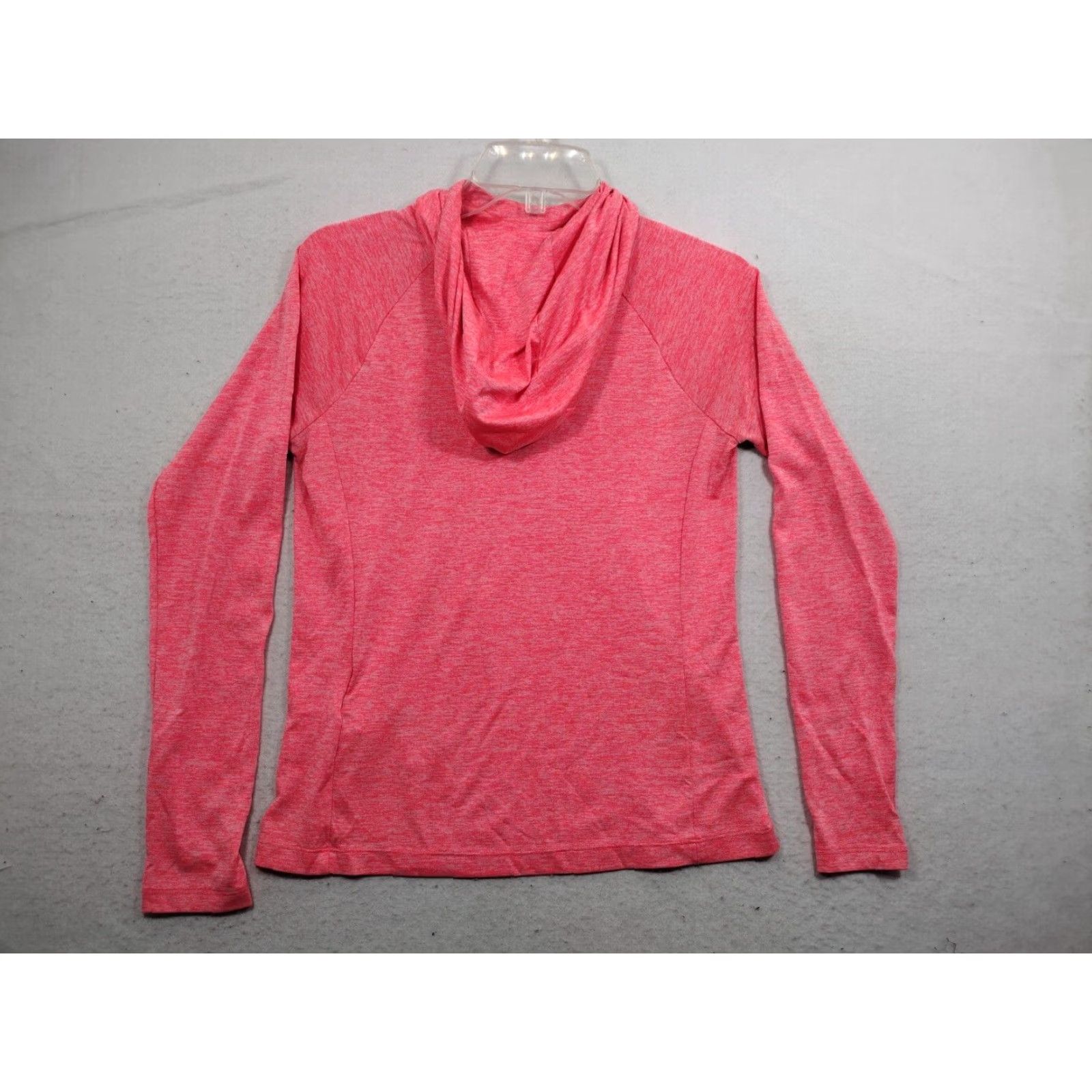 Under Armour Under Armour Shirt Mens Small HeatGear Long Sleeve Hooded Mock Neck Pink Athletic Windswept? Size US S / EU 44-46 / 1 - 7 Thumbnail