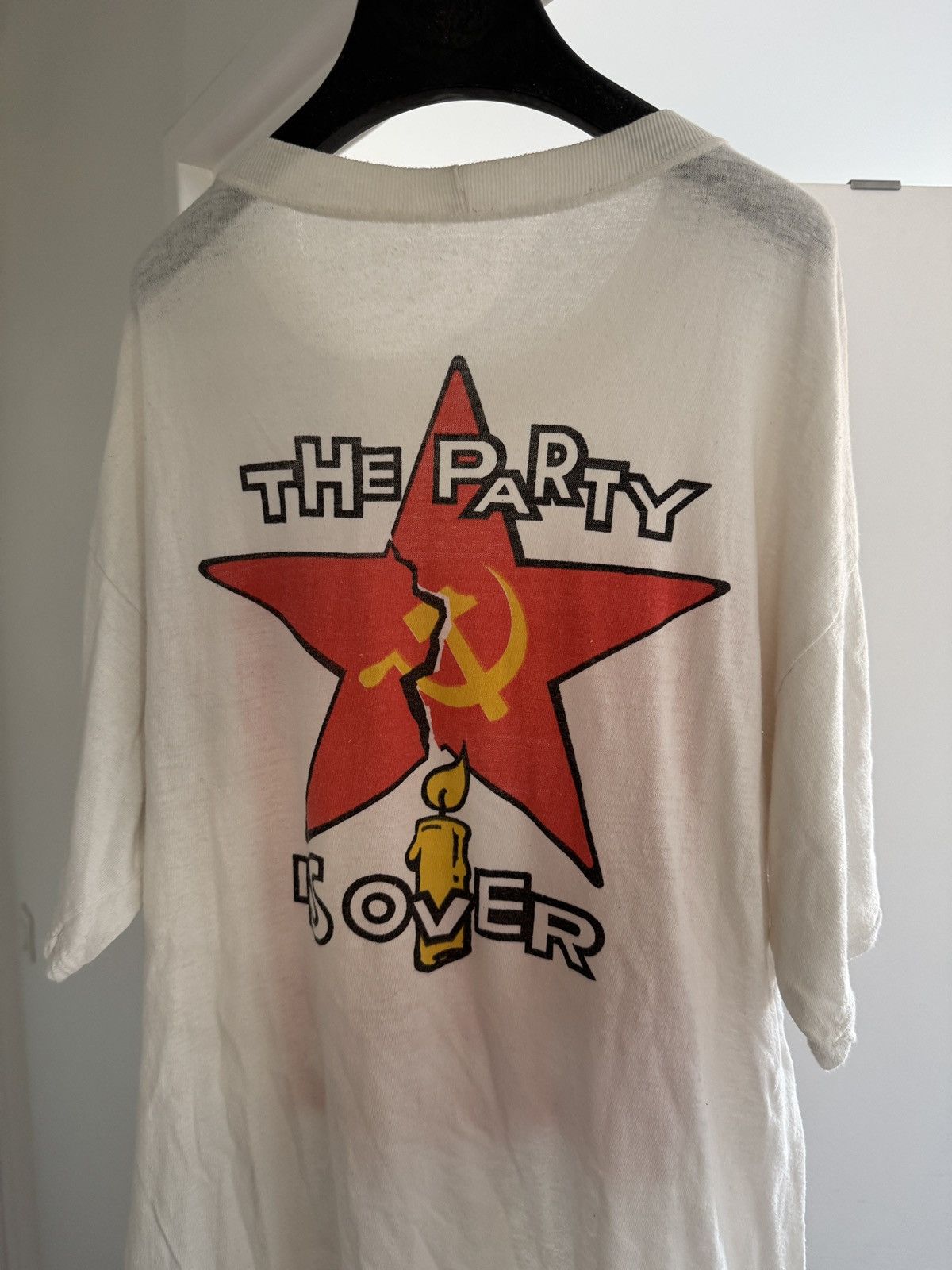 Vintage *RARE* 80s COLD WAR USSR SOVIET MC LENIN MCDONALD’S PARODY Size US XL / EU 56 / 4 - 3 Thumbnail