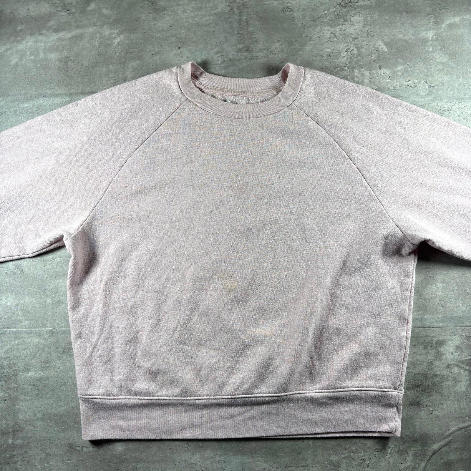 Aritzia oversized light pink crewneck sweatshirt Size M / US 6-8 / IT 42-44 - 4 Thumbnail