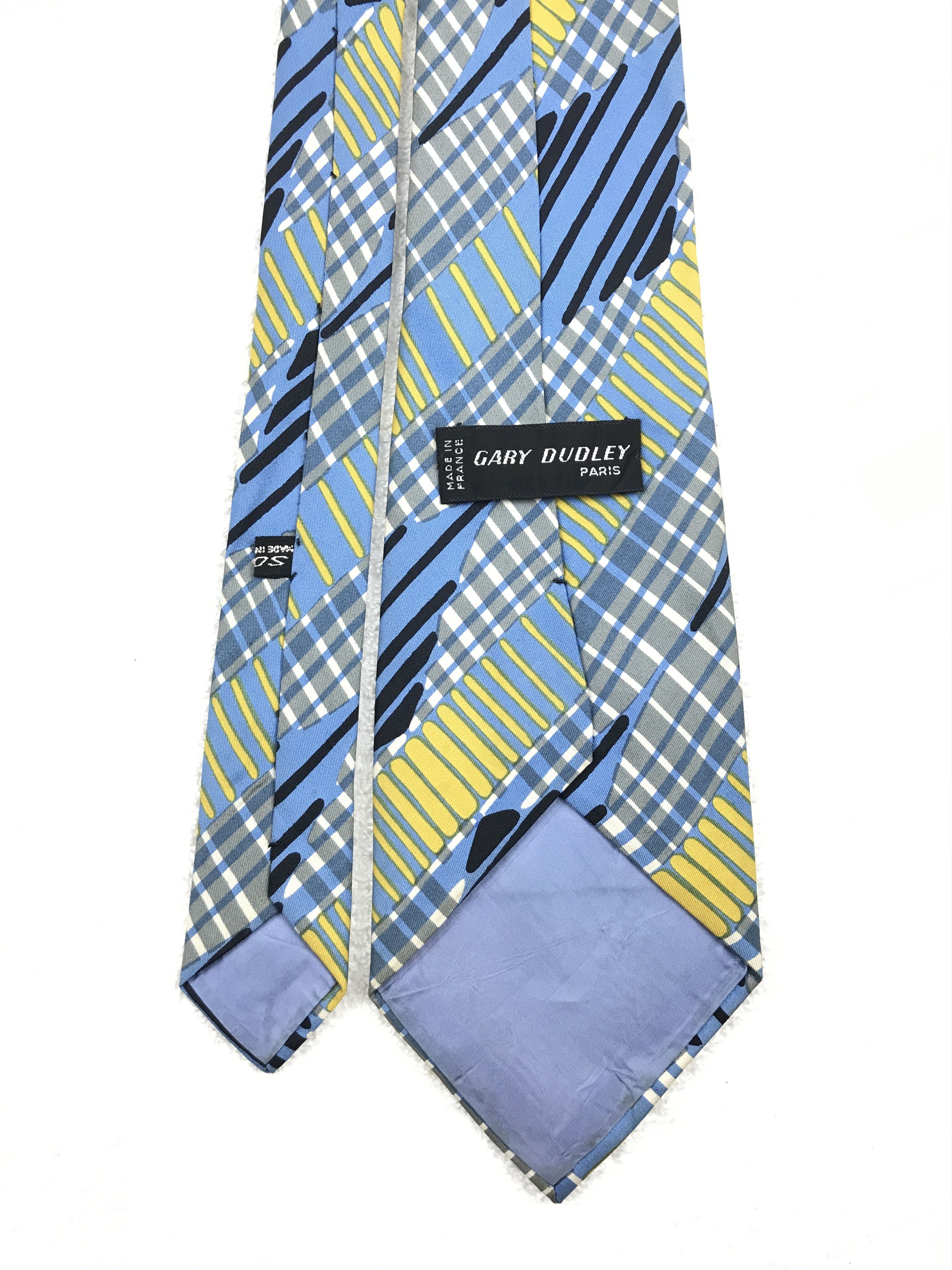 Designer × Vintage Vintage Gary Dudley Silk Necktie Size ONE SIZE - 4 Thumbnail