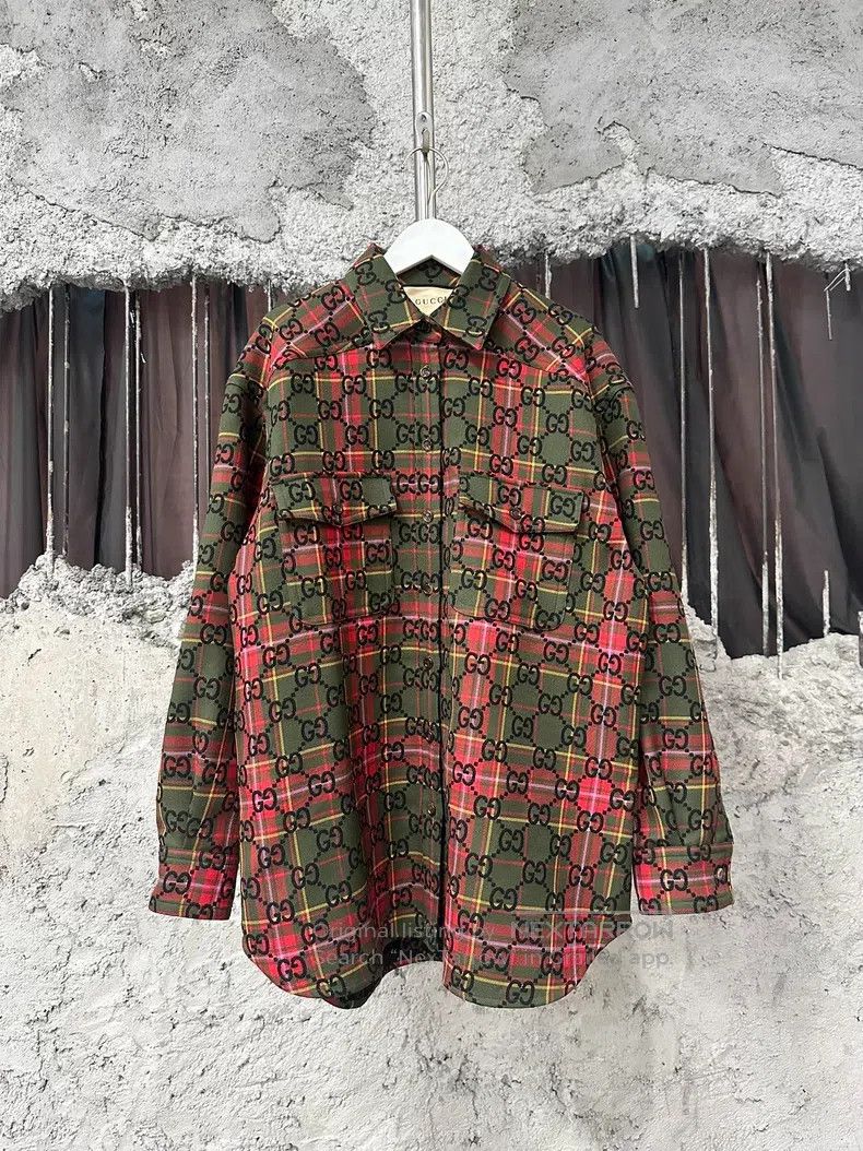 Gucci Old-fashioned shirt jacket