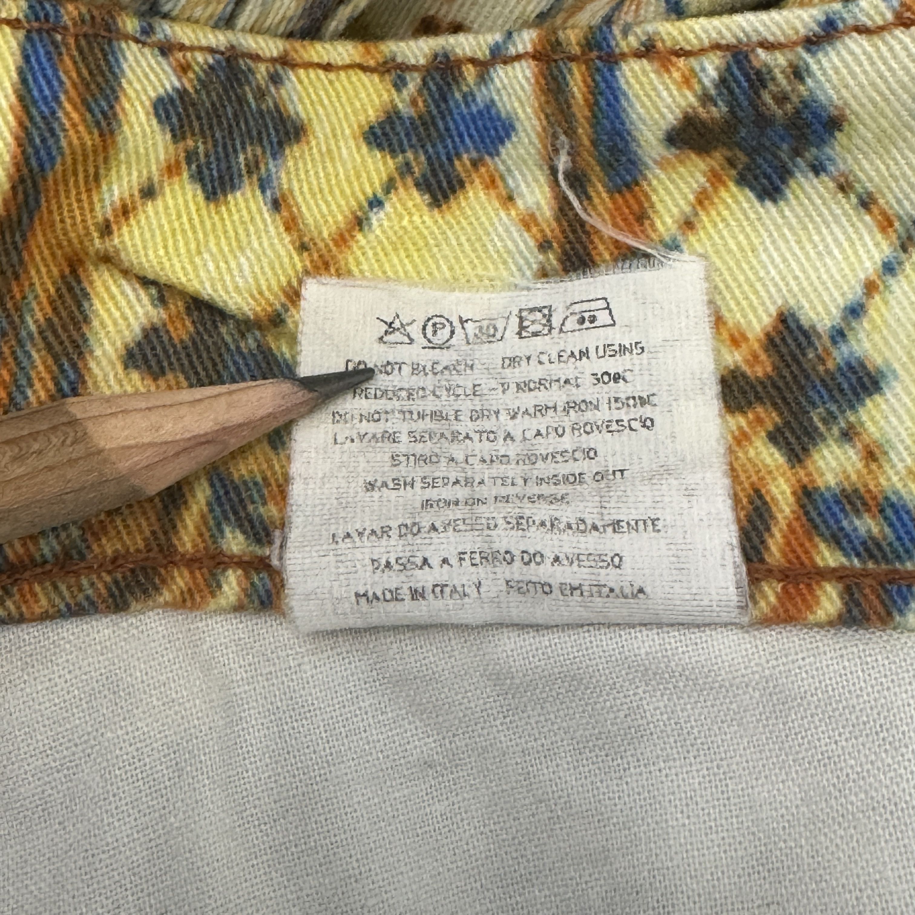 Jean Paul Gaultier Print Jeans Size 31" - 10 Thumbnail