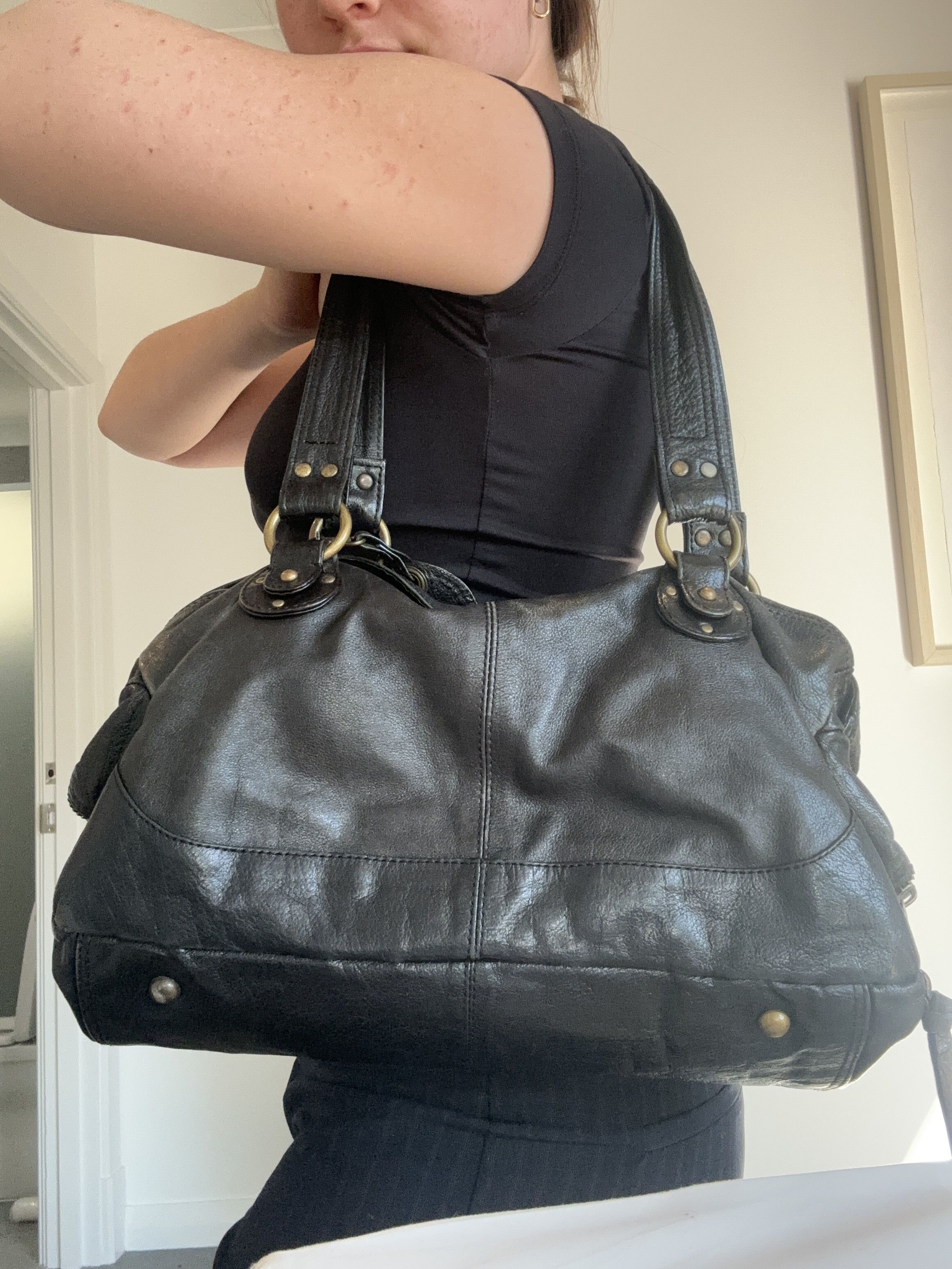 Other Slouchy leather hobo shoulder bag vintage. Size ONE SIZE - 1 Thumbnail