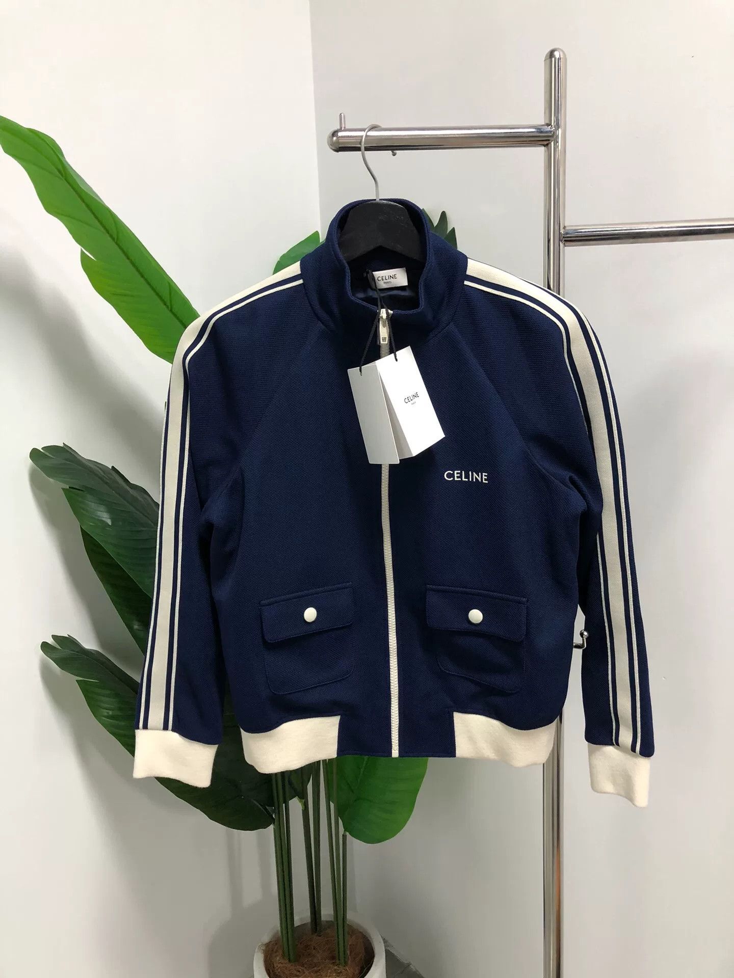 Celine Celine SS23 Embroidered Long Sleeve Jacket Size M / US 6-8 / IT 42-44 - 1 Thumbnail