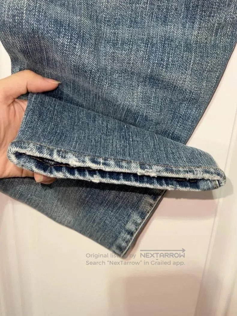 Saint Laurent Paris SLP Distressed Denim Jeans Size 30. Size US 30 / EU 46 - 4 Thumbnail