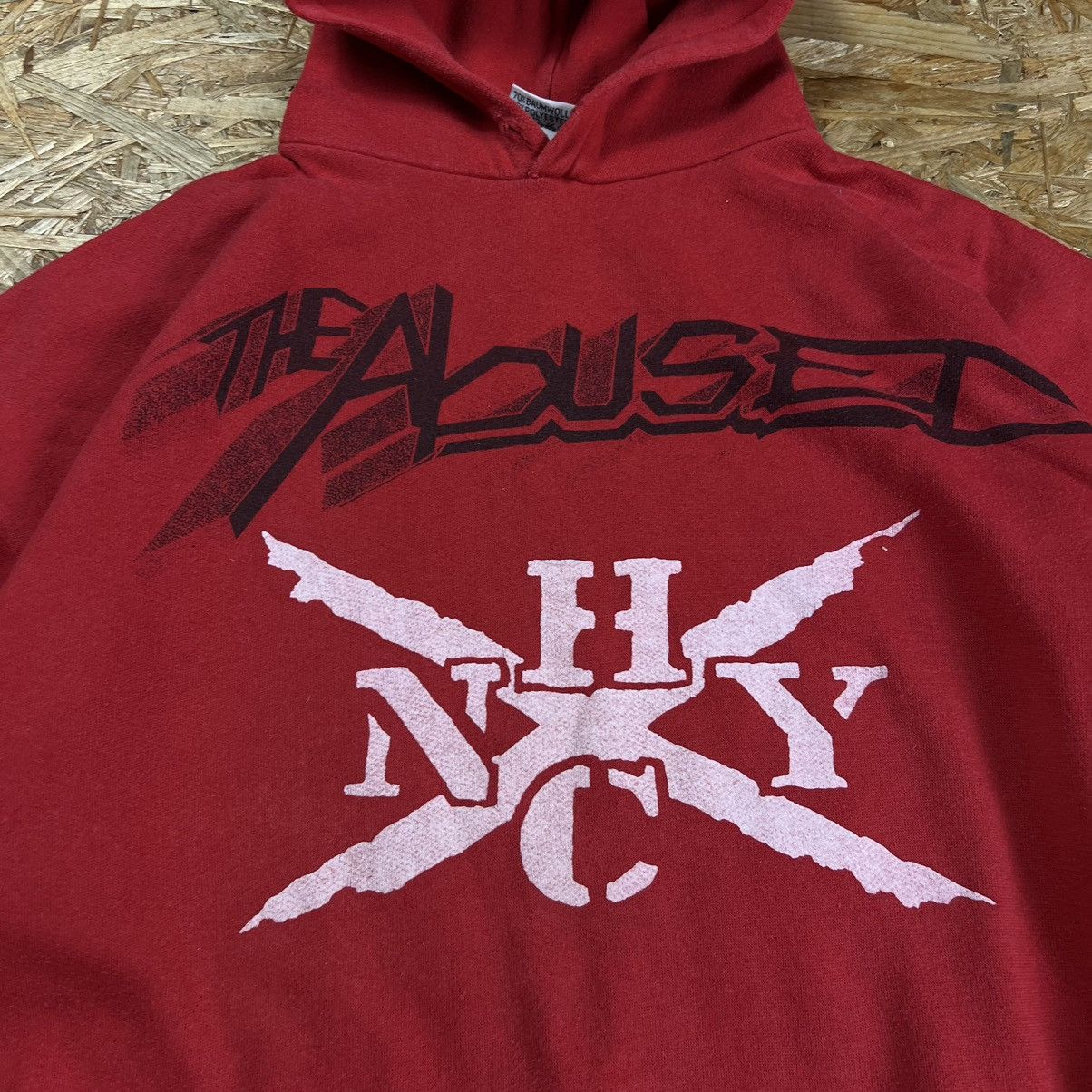 Vintage DRUG FREE YOUTH THE ABUSET HOODIE SKATER VINTAGE Y2K 2000S Size US XL / EU 56 / 4 - 6 Thumbnail