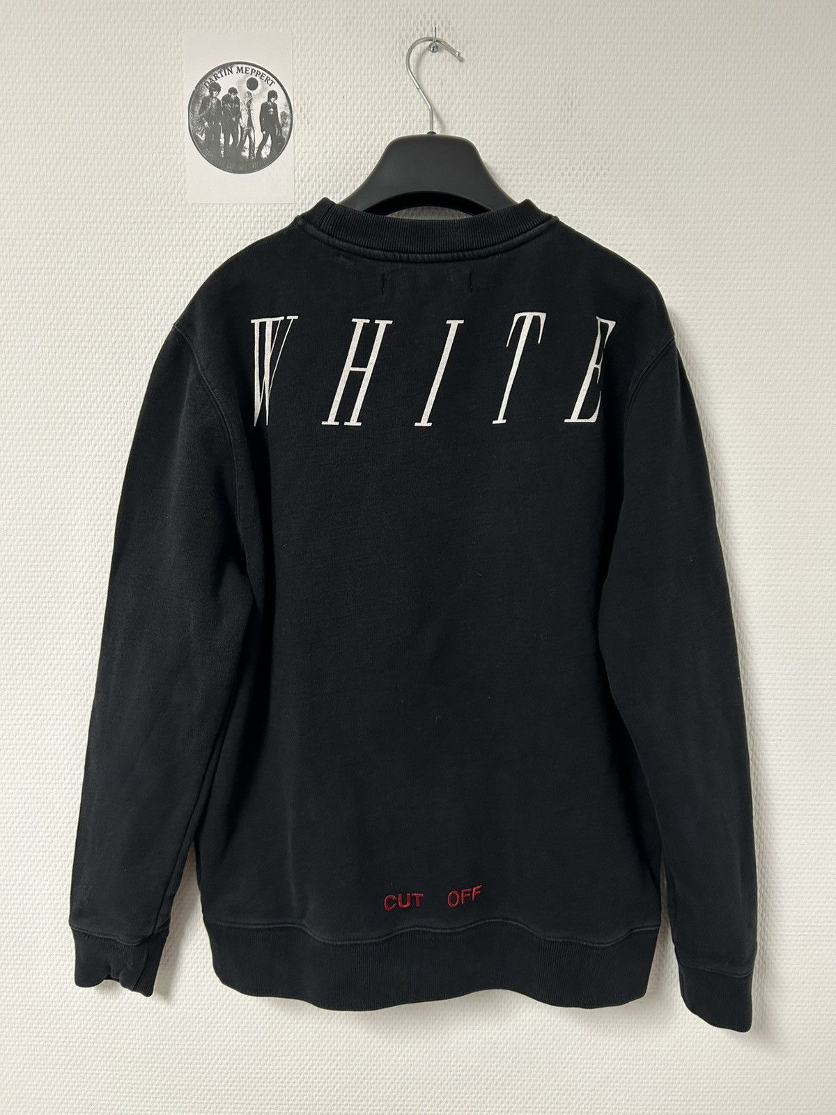 Off-White FW2016 Downtown "Cut Off" Crewneck Size US M / EU 48-50 / 2 - 3 Thumbnail