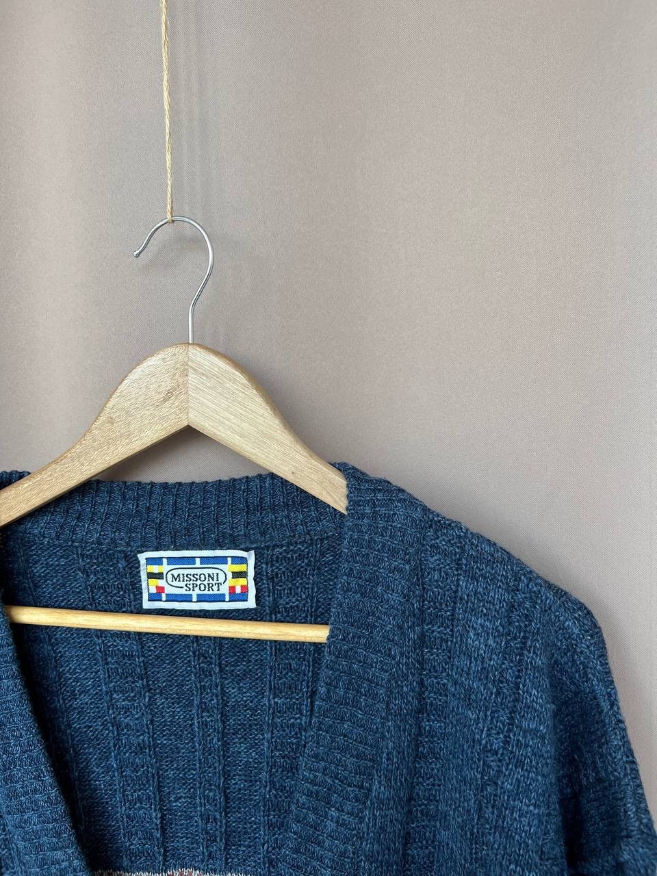 Missoni Missoni Sport Vintage Aztec Wool Cardigan Mens Size 54 L Size US L / EU 52-54 / 3 - 6 Thumbnail