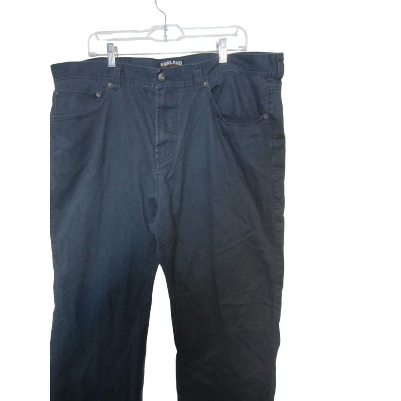 Kirkland Signature Kirkland Signature Navy Blue Straight Leg Pants Men’s 42x30 Size US 42 / EU 58 - 4 Thumbnail