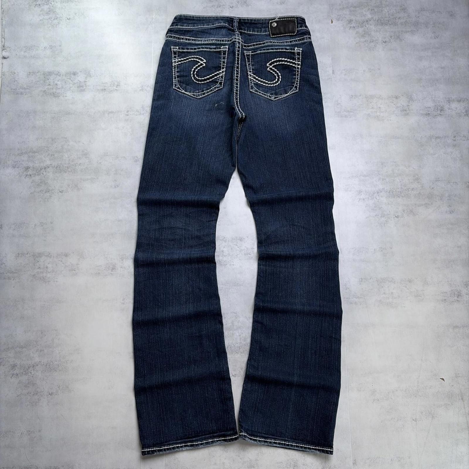 Silver Jeans Co. Y2K Silver Jeans Grunge Natsuki Bootcut Denim Jeans Size 28" / US 6 / IT 42 - 1 Thumbnail