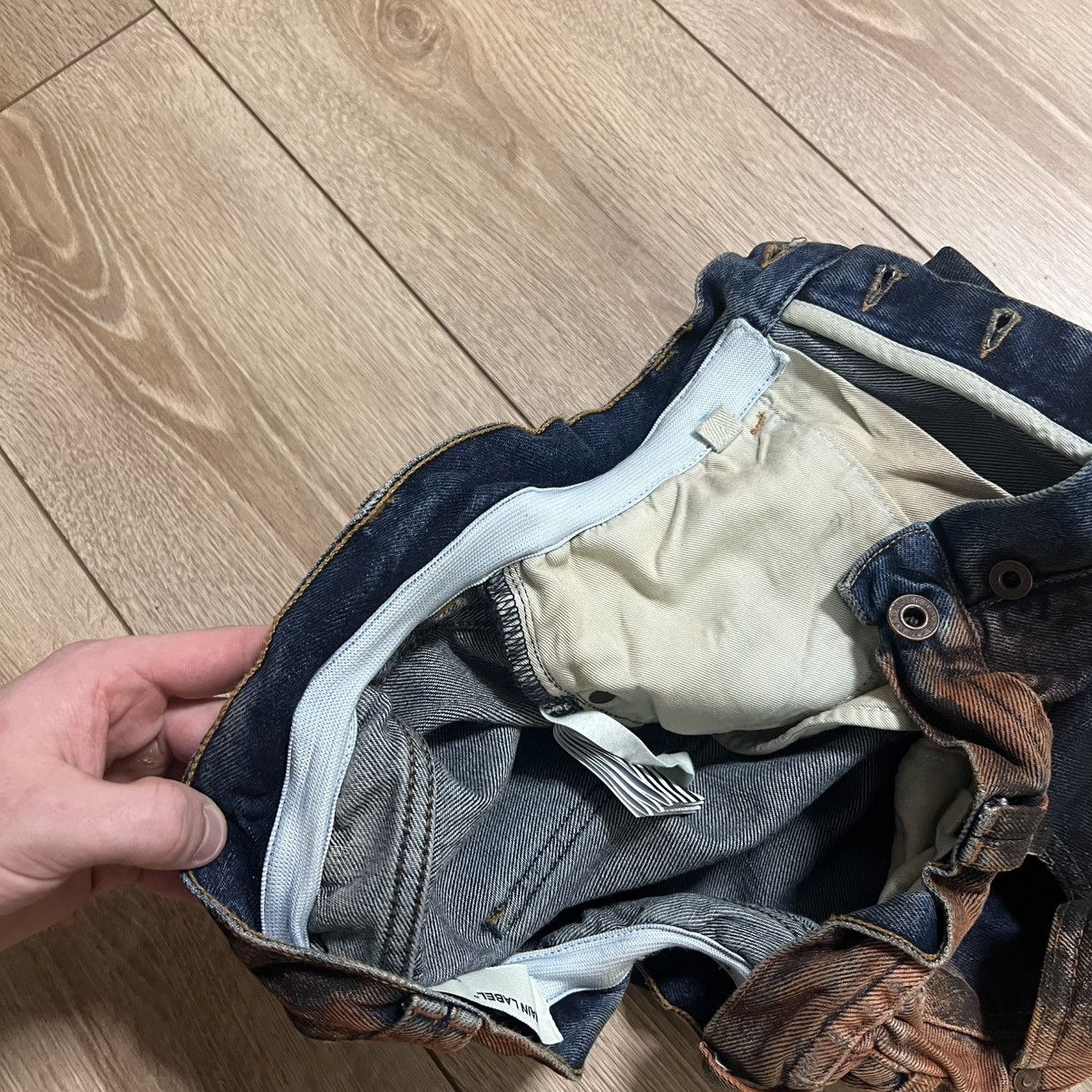 Off-White OFF-WHITE DENIM JEANS Size US 31 - 20 Thumbnail