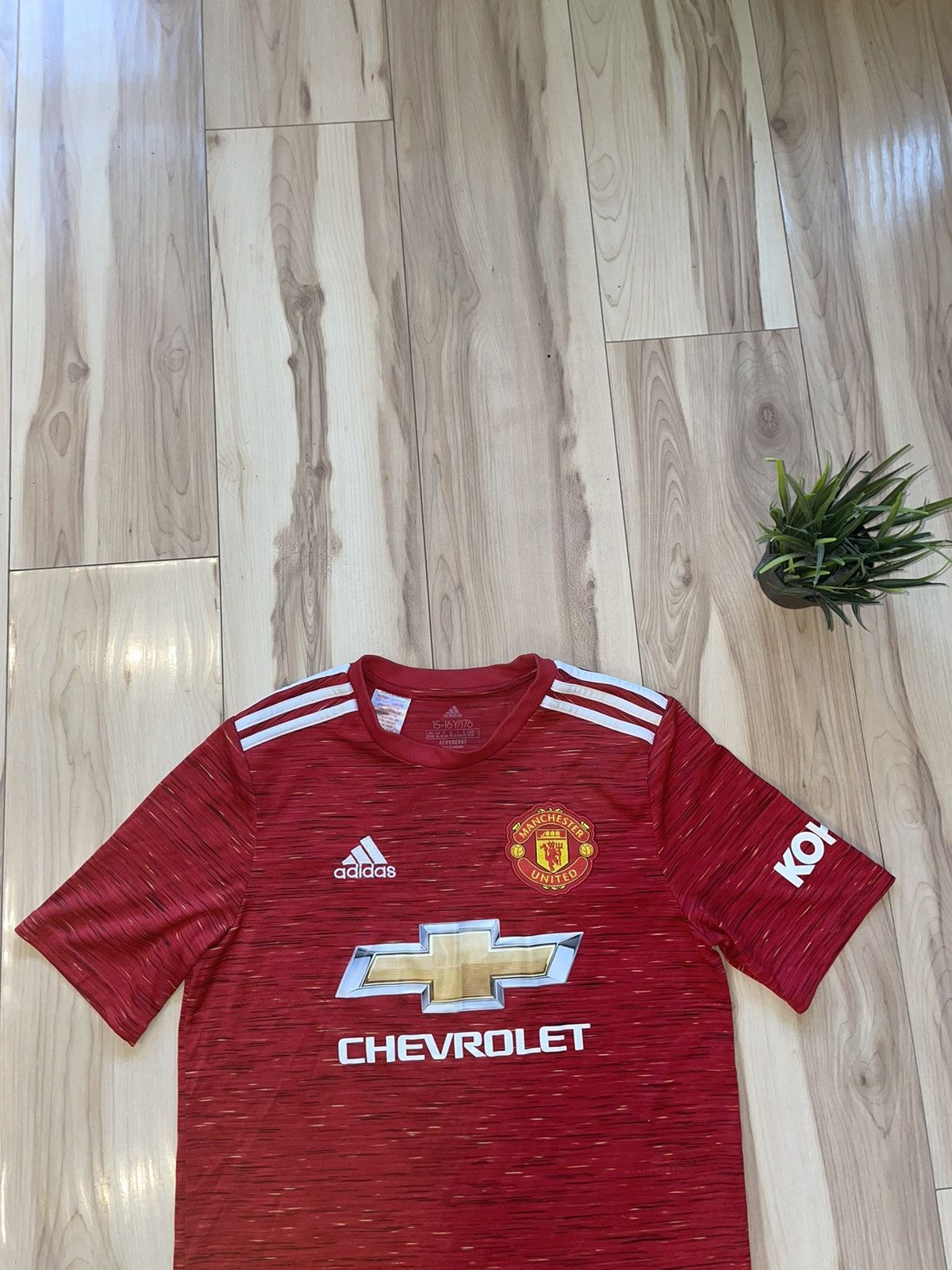 Adidas × Vintage T-Shirt Adidas x Manchester United Chevrolet Size US S / EU 44-46 / 1 - 3 Thumbnail