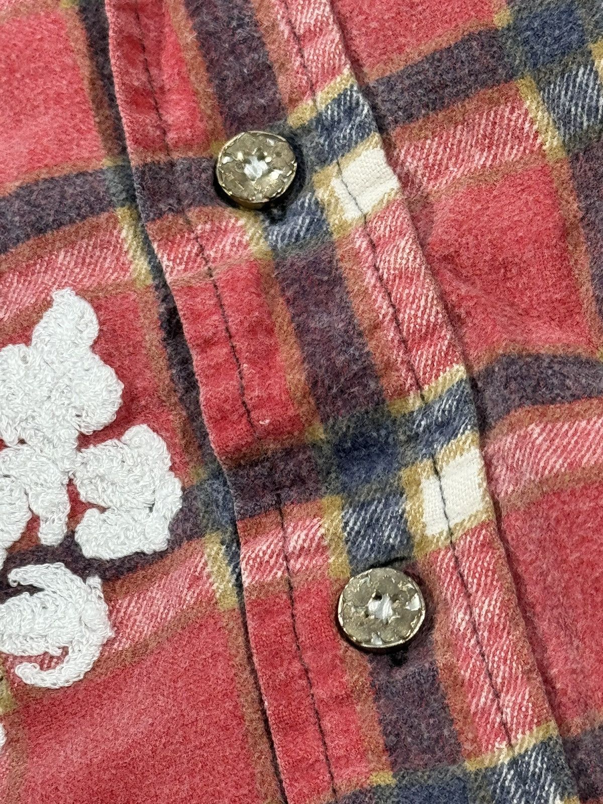 DENIM TEARS × READYMADE Readymade x Denim Tears Check Long Sleeve Shirt Sz XXL Size US XXL / EU 58 / 5 - 10 Thumbnail
