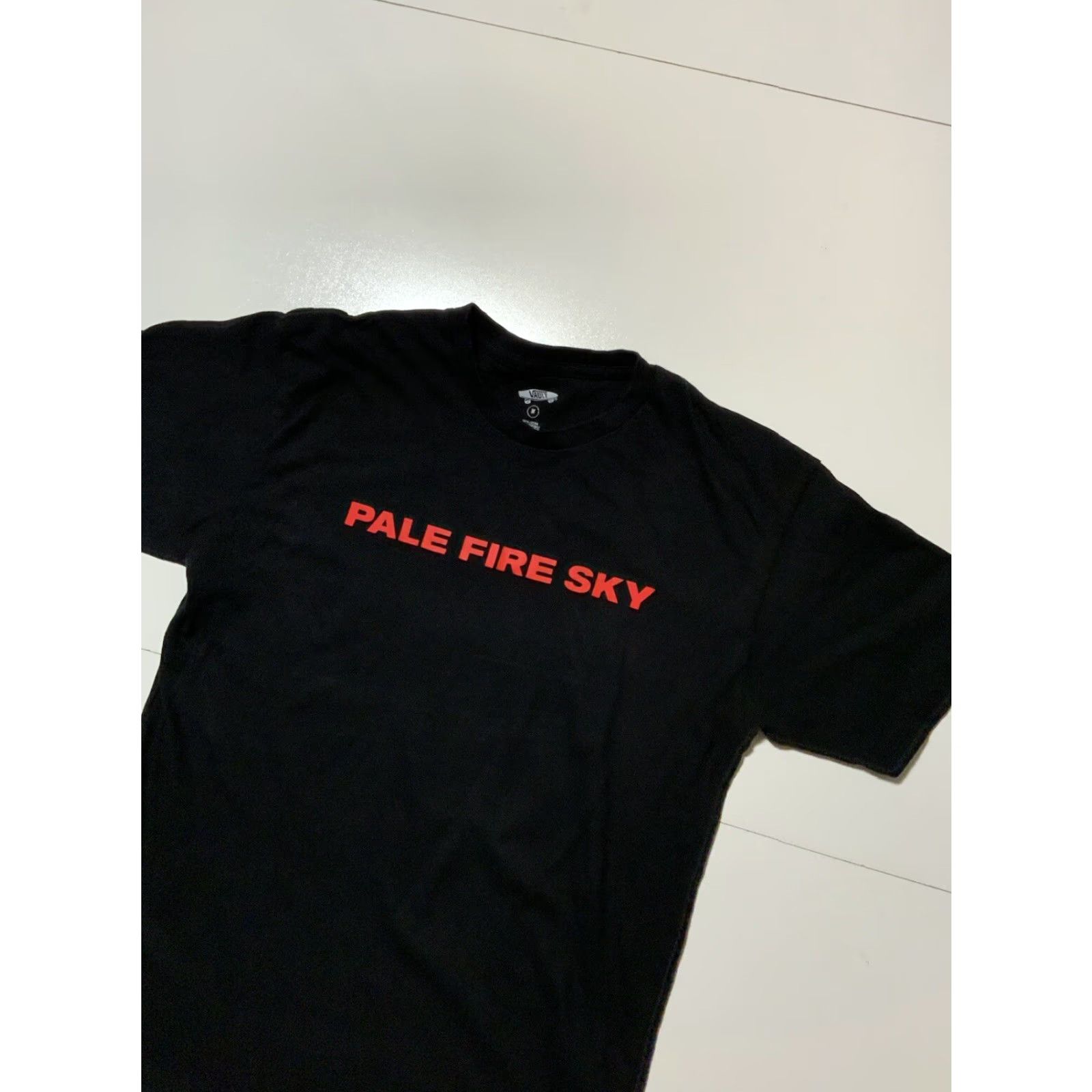 Vans VANS Vault Julian Klincewicz Pale Fire Sky Black Graphic Crewneck T-Shirt M Men Crew Neck Size M Black Graphic Fire Size US M / EU 48-50 / 2 - 3 Thumbnail