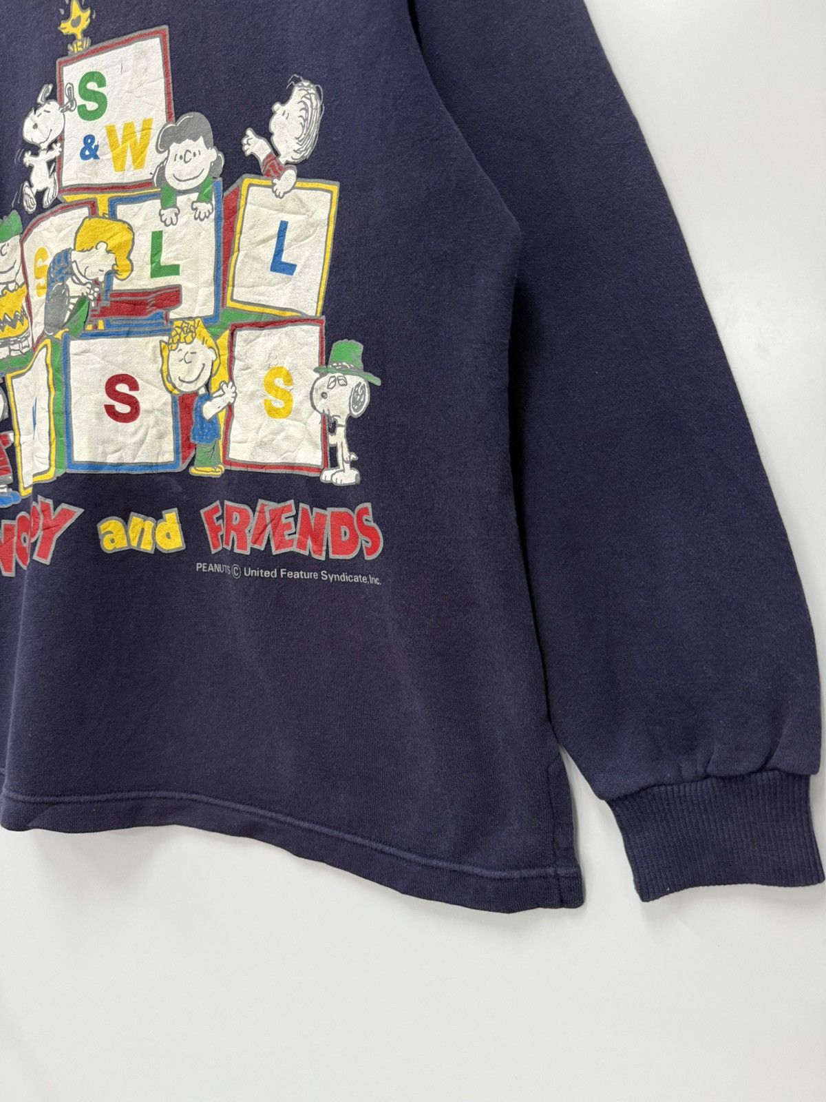 Peanuts × Vintage 🔥 Vintage 90's Japan Peanuts Woodstock Roundneck sweatshirt Size US M / EU 48-50 / 2 - 2 Thumbnail