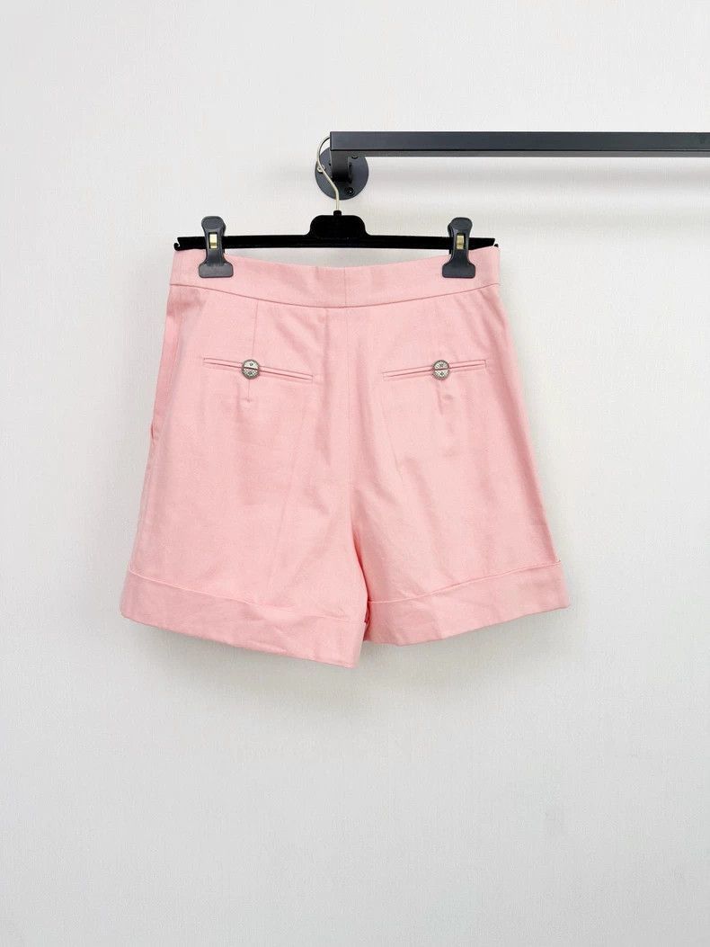 Chanel Chanel Pink Shorts Size 38 Size 37" - 6 Thumbnail