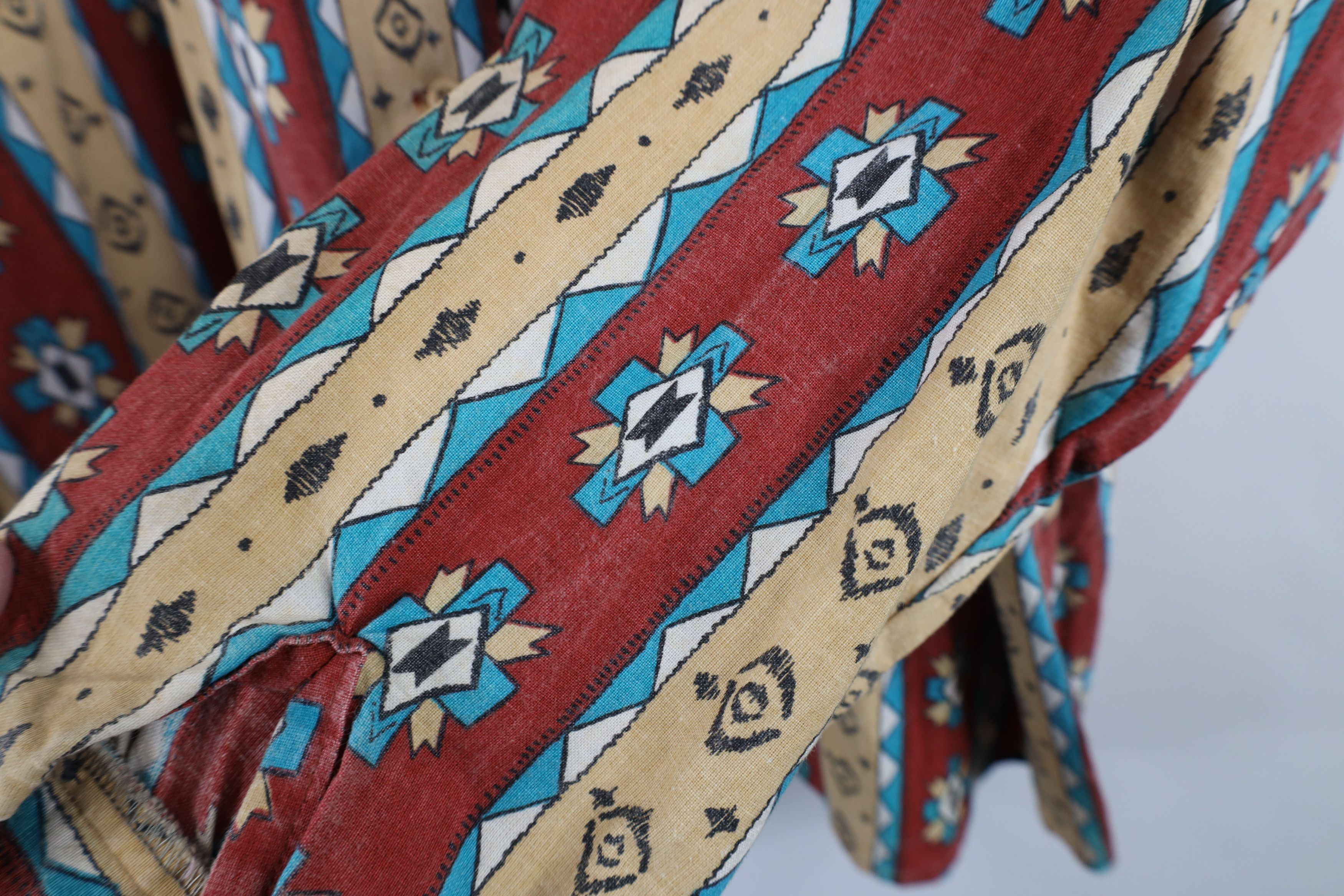 Vintage Vintage 90s Rockabilly Southwestern Cowgirl Button Shirt USA Size L / US 10 / IT 46 - 10 Thumbnail