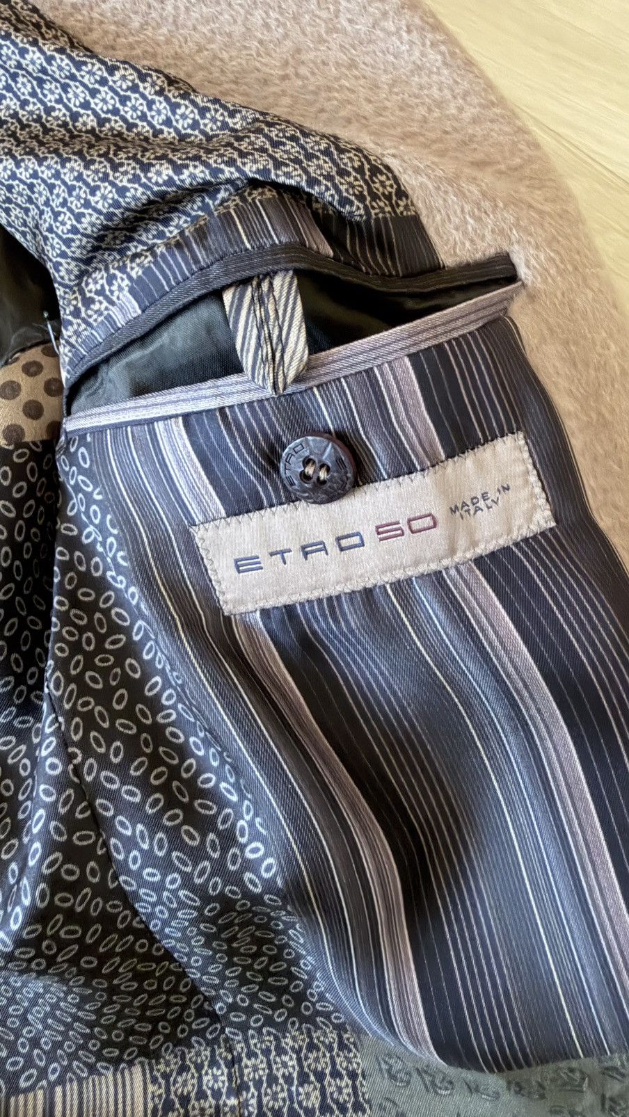 Etro ETRO coat excellent condition Size US M / EU 48-50 / 2 - 4 Thumbnail