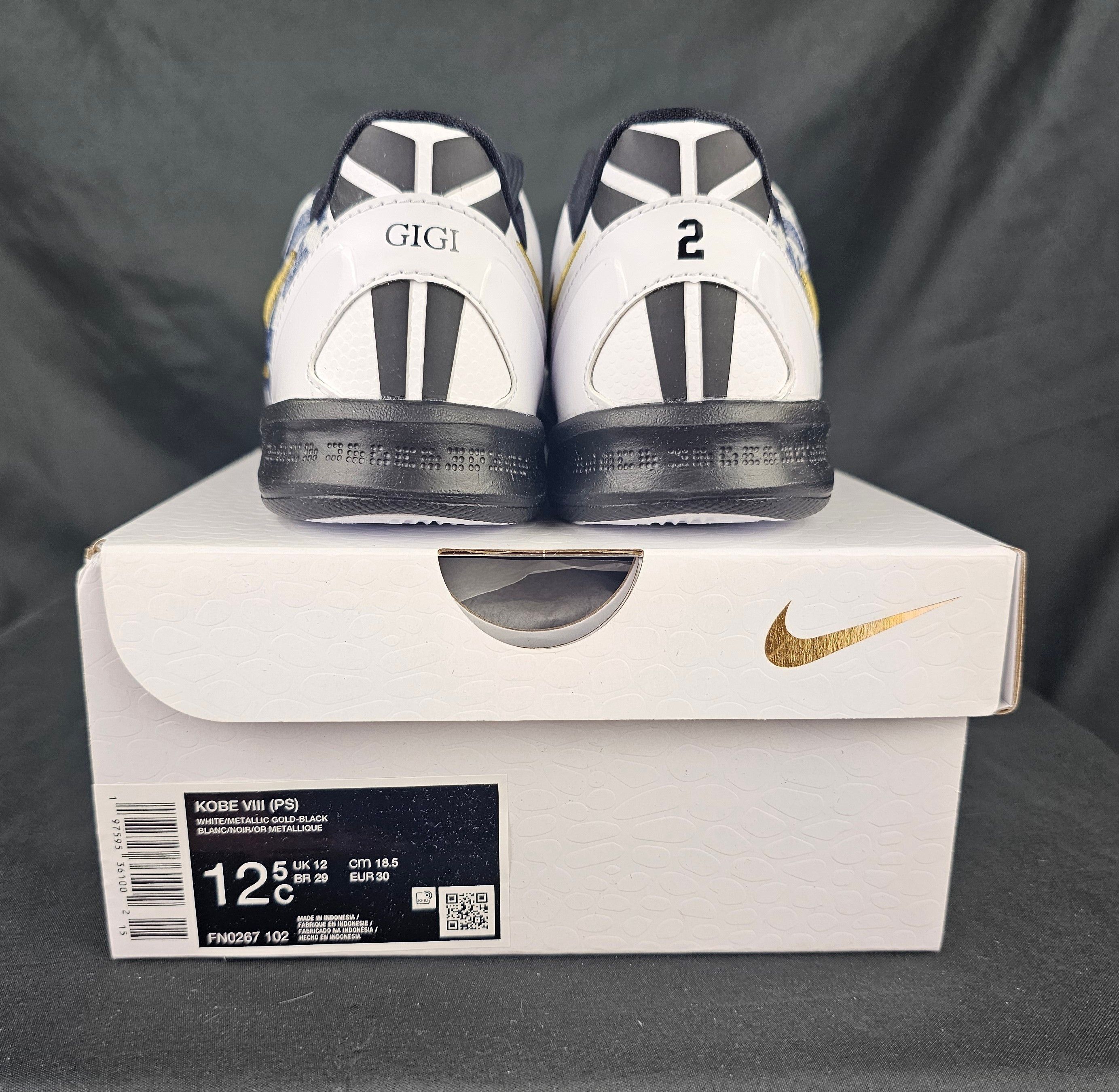 Nike Nike Kobe 8 Protro Mambacita Gigi PS Size 12.5c CONFIRMED Size US 12.5 / EU 45-46 - 9 Thumbnail