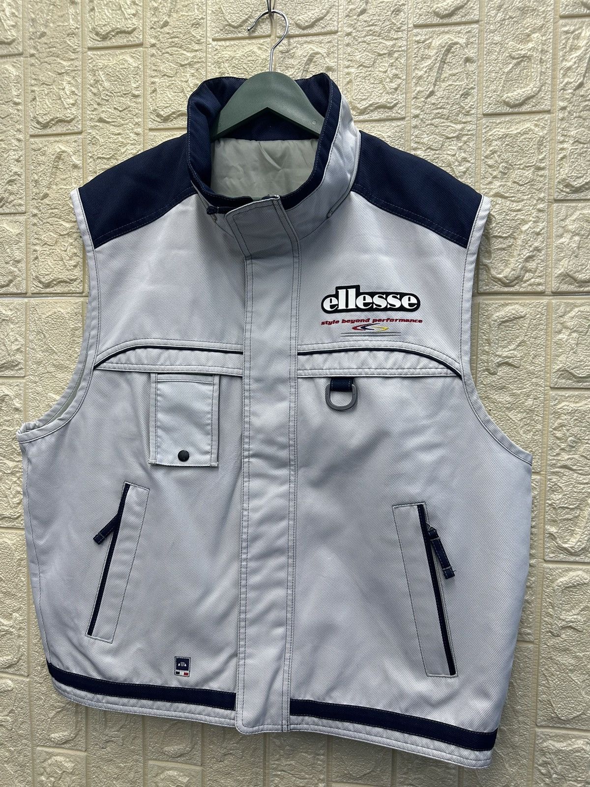Ellesse × Vintage Vintage Ellesse Style Beyond Performance Vest MJ131 Size US L / EU 52-54 / 3 - 2 Thumbnail