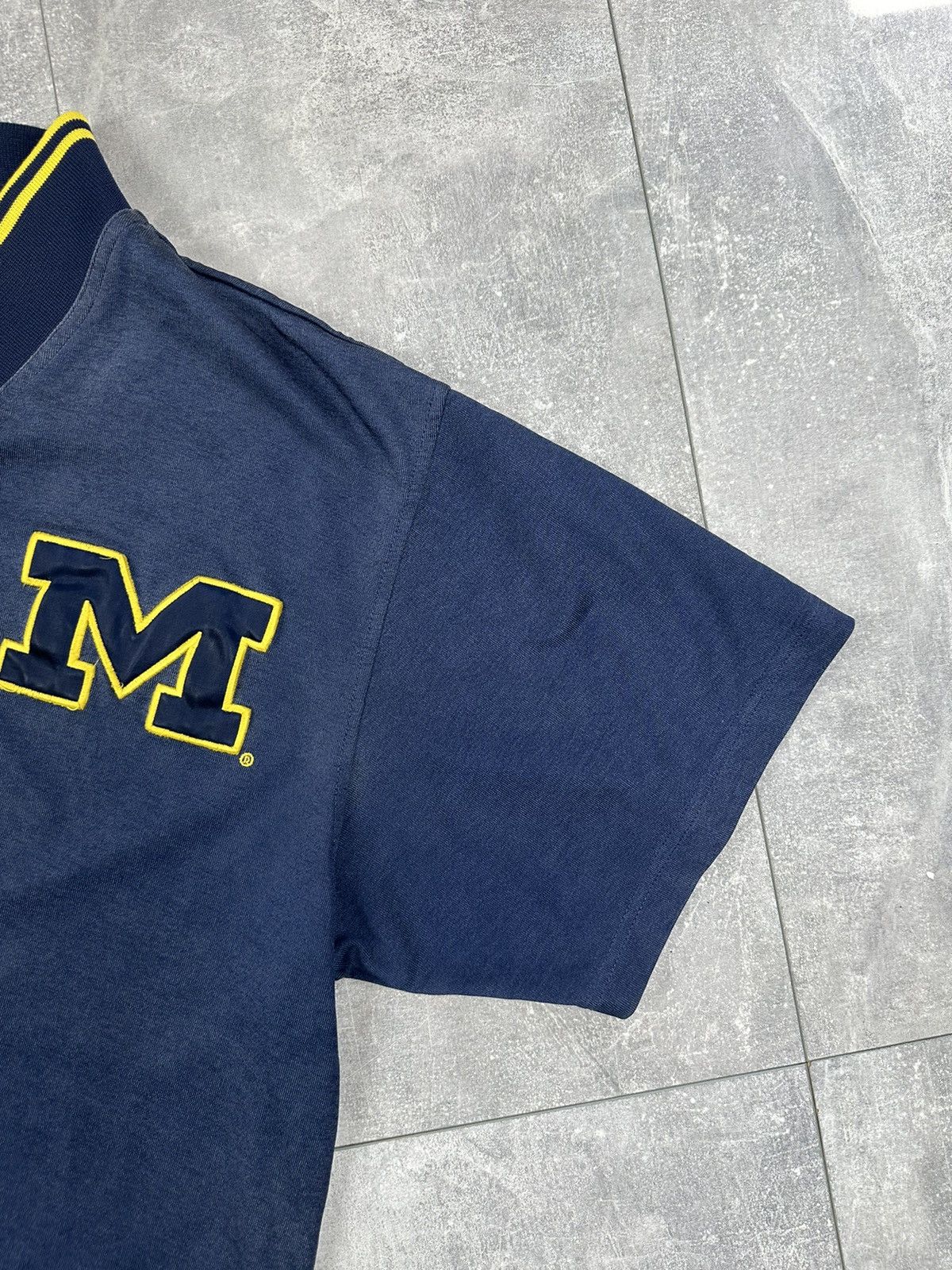 Nike Nike Michigan Vintage Rare Jersey Size US L / EU 52-54 / 3 - 4 Thumbnail