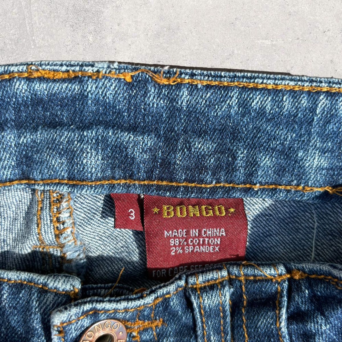 Vintage Y2K Vintage Low Rise Bongo Jeans Size 26" / US 2 / IT 38 - 5 Thumbnail