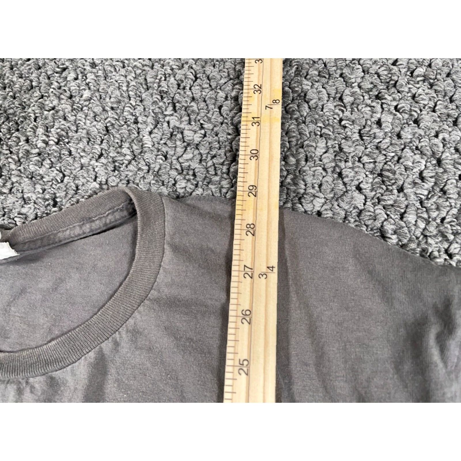 Hanes VINTAGE Hanes Stay Classy T-Shirt - Shirt - Adult XL - Gray - Double Sided Print - Cotton - 90s/Grunge/Transportation - Mens Size US XL / EU 56 / 4 - 6 Thumbnail