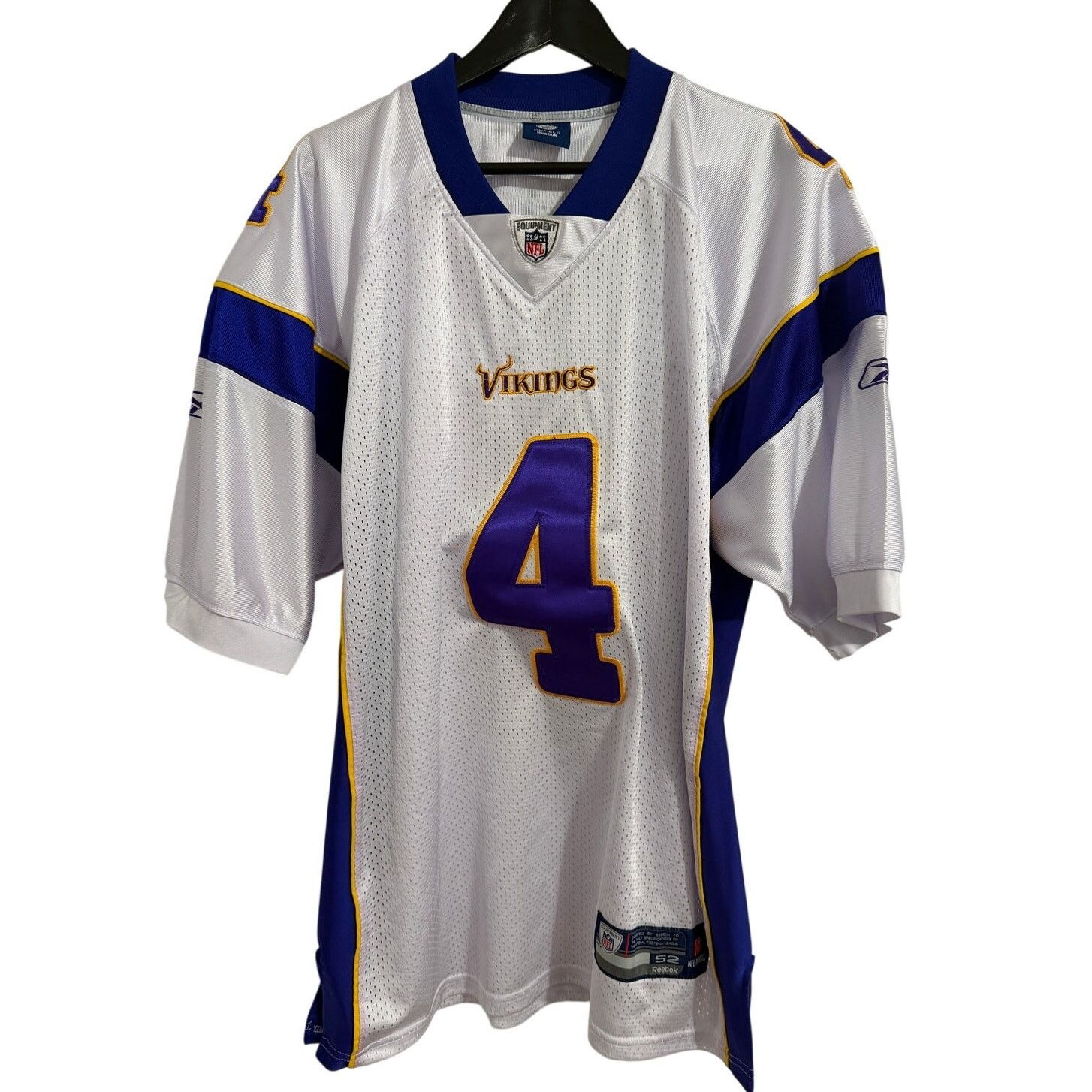 Reebok Brett Favre Minnesota Vikings Football Jersey Size 52 (XL) Size US XL / EU 56 / 4 - 1 Thumbnail