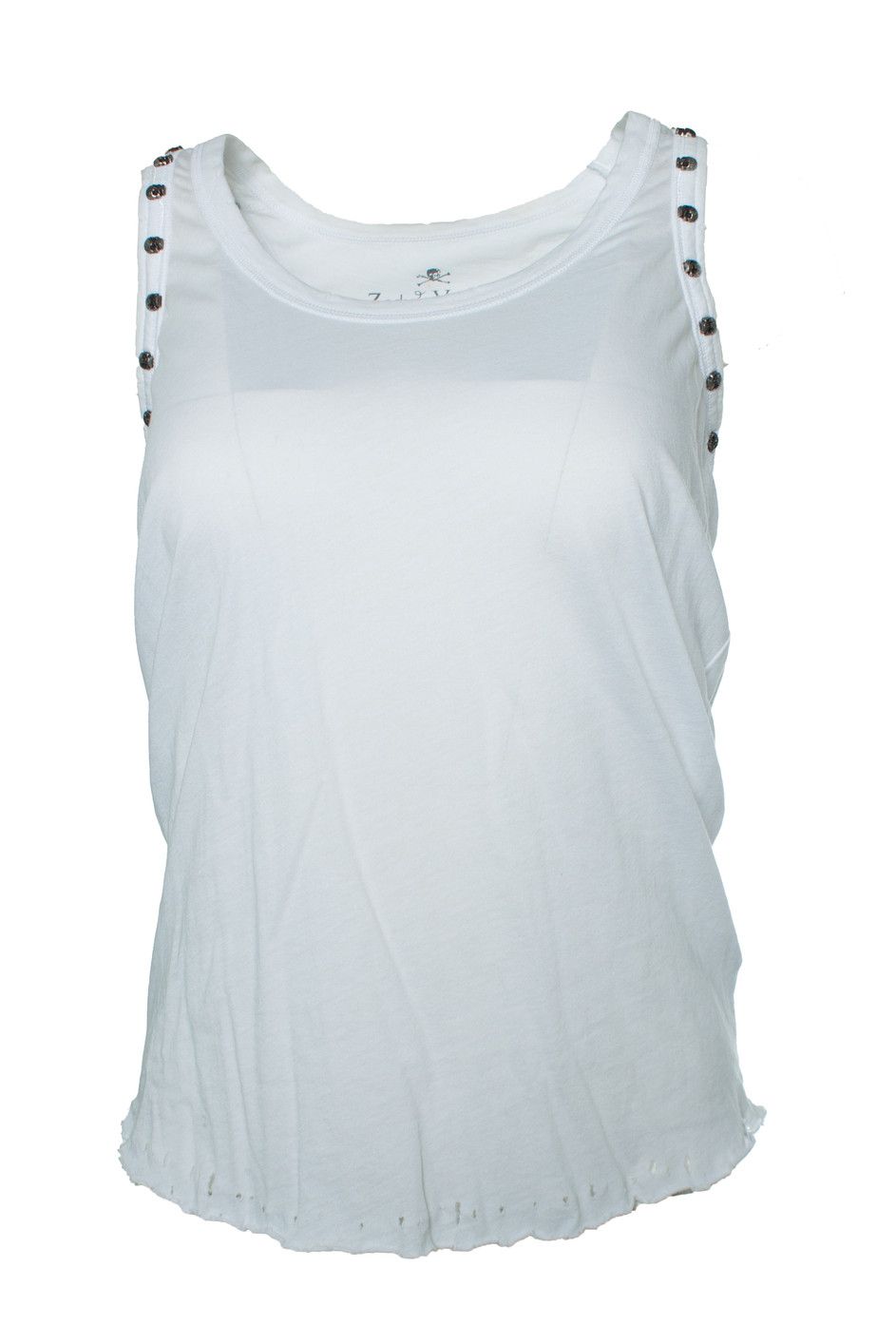 Zadig & Voltaire Zadig & Voltaire, white Desiree bis tanktop Size S / US 4 / IT 40 - 1 Thumbnail