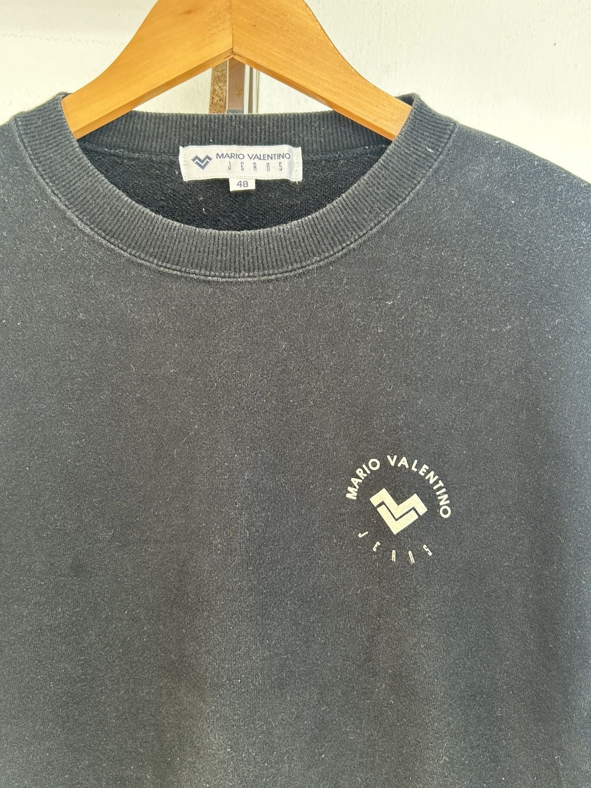 Mario Valentino Mario Valentino Sweatshirt Size US L / EU 52-54 / 3 - 3 Thumbnail