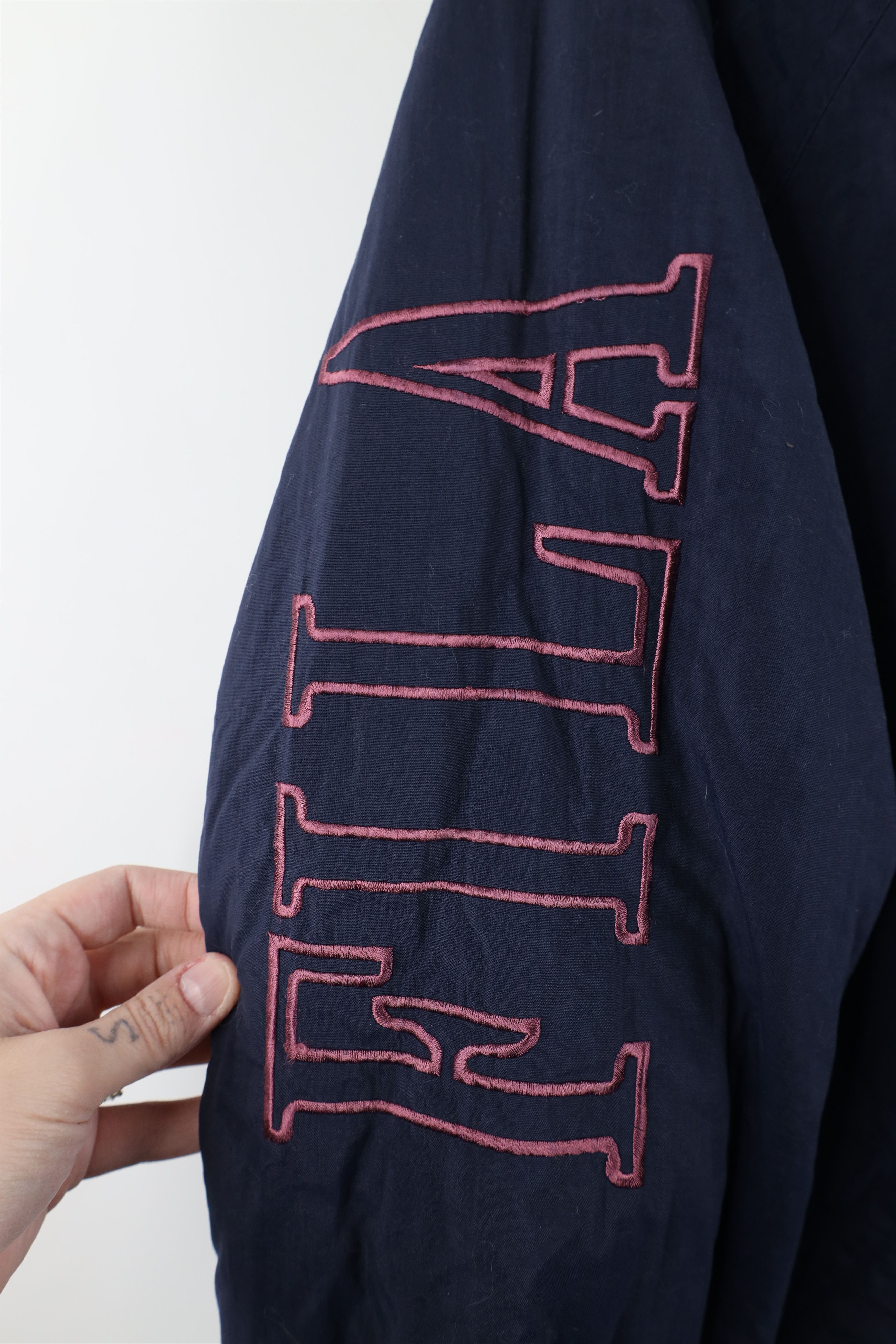 Fila Vintage 90s Fila Spell Fleece Lined Half Zip Hooded Jacket Size US M / EU 48-50 / 2 - 4 Thumbnail