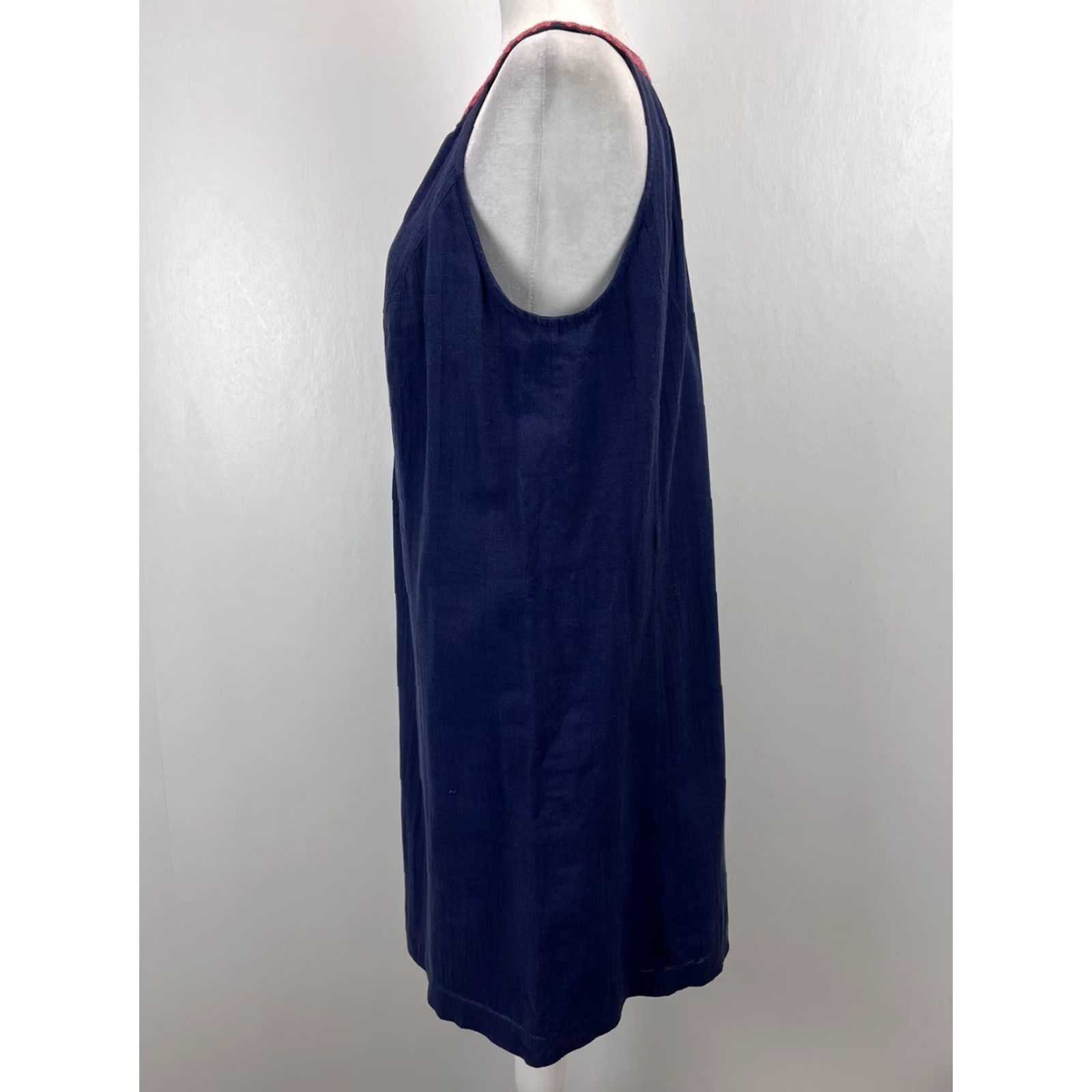 Boden BODEN Bohemian Shift Dress Women’s Size 8 Sleeveless Short Blue Size M / US 6-8 / IT 42-44 - 2 Thumbnail