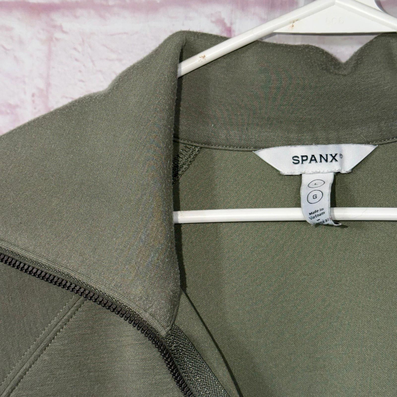 Domenico Spano Spanx AirEssentials Half Zip Pullover Size Large Size ONE SIZE - 6 Thumbnail