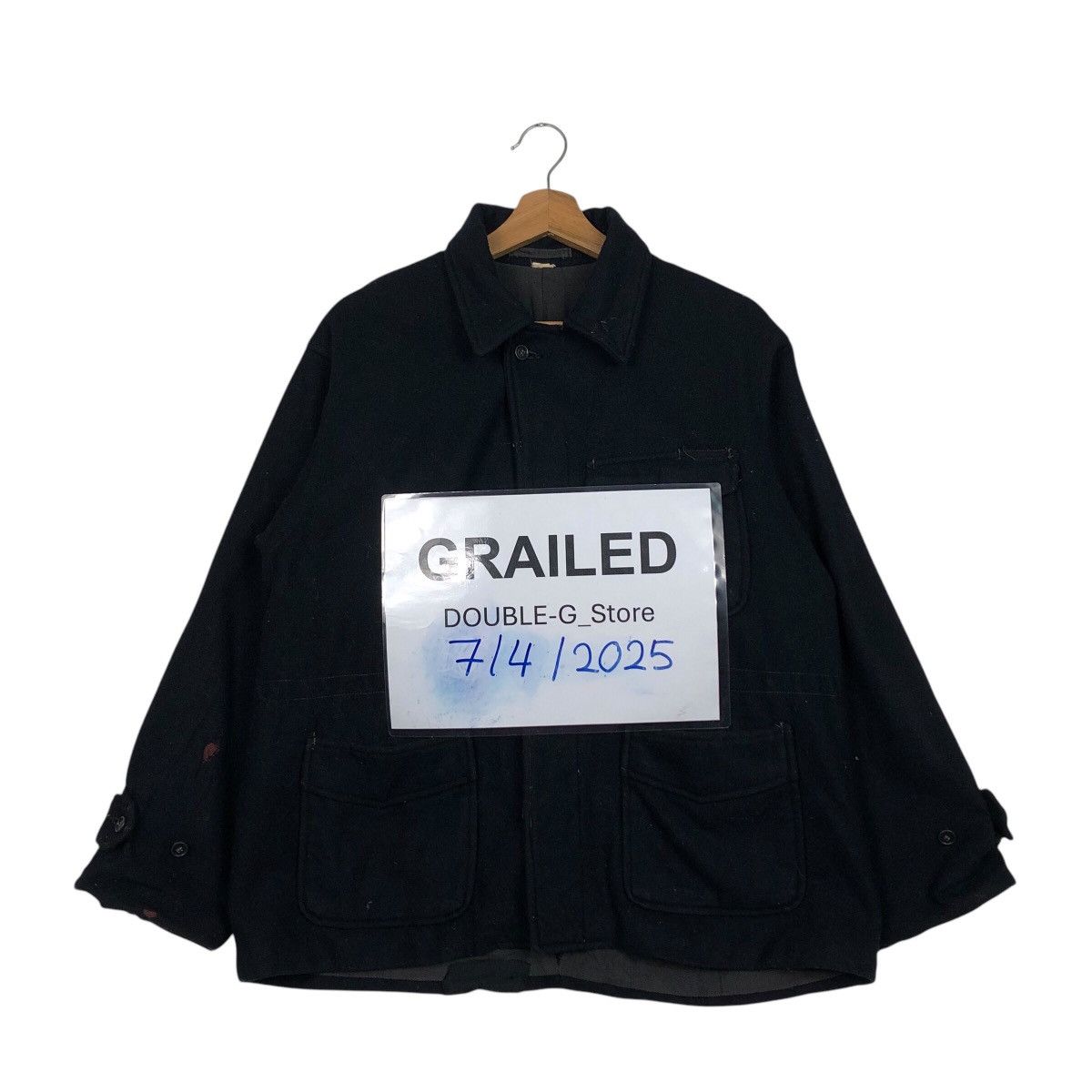 Vintage 📌Vintage Military Chore Work Jacket Army Collections WWII Size US M / EU 48-50 / 2 - 1 Thumbnail