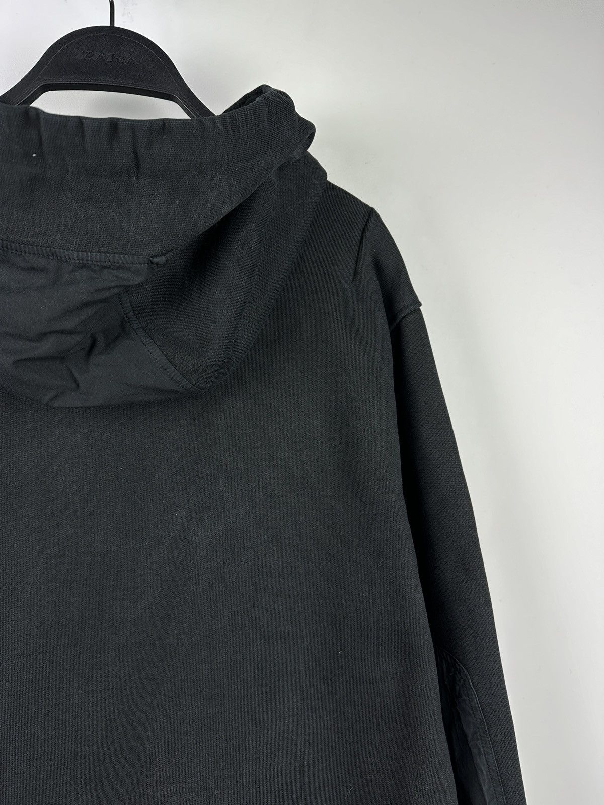Tom Wood Tom Wood Baggy Oversize Black Heavy Cotton Hoodie Size US M / EU 48-50 / 2 - 15 Thumbnail