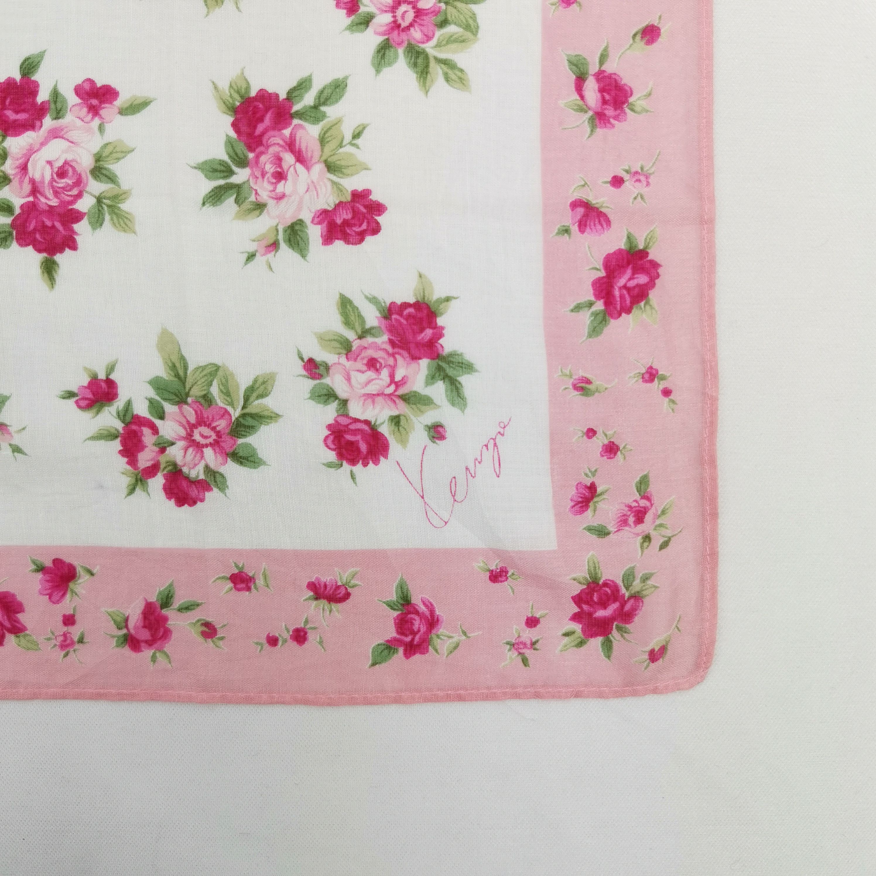 Kenzo Vintage Kenzo Handkerchief Neckerchief Bandana Size ONE SIZE - 3 Thumbnail