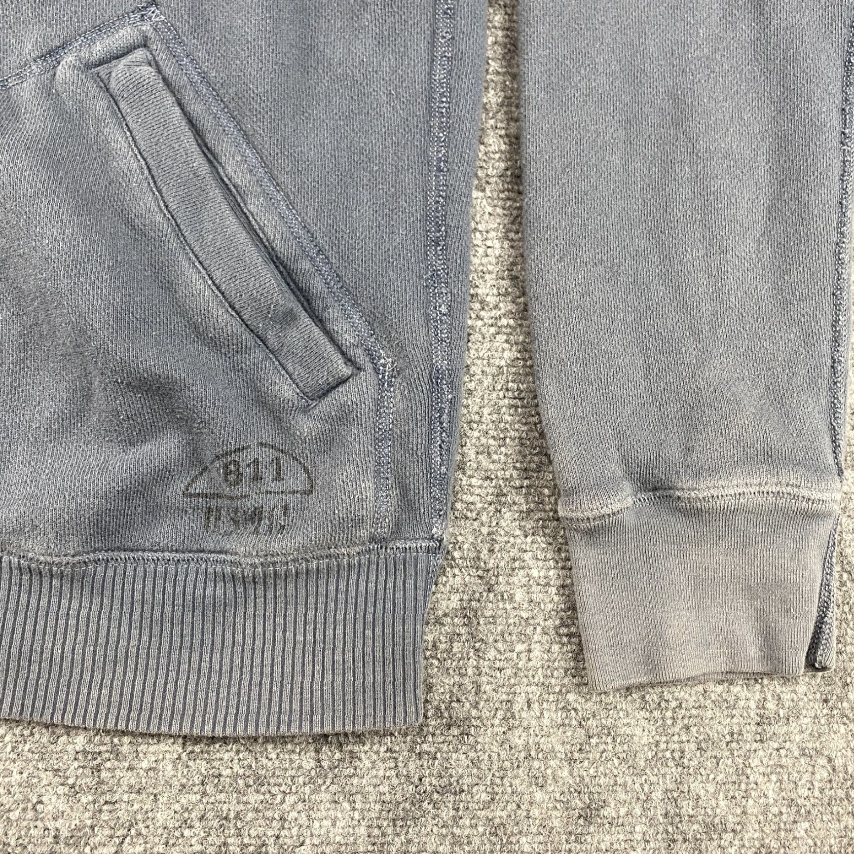 Vintage Woolrich Sweater Mens XL Blue Full Zip Cotton 811 Patch Casual Size US XL / EU 56 / 4 - 5 Thumbnail