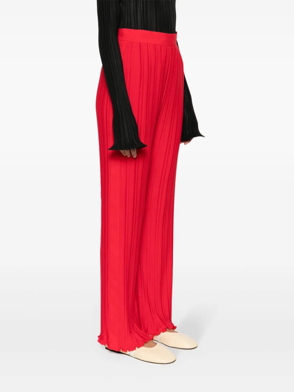 Lanvin o1y0326 Sweatpant in Tomato Red Size 30" / US 8 / IT 44 - 3 Thumbnail