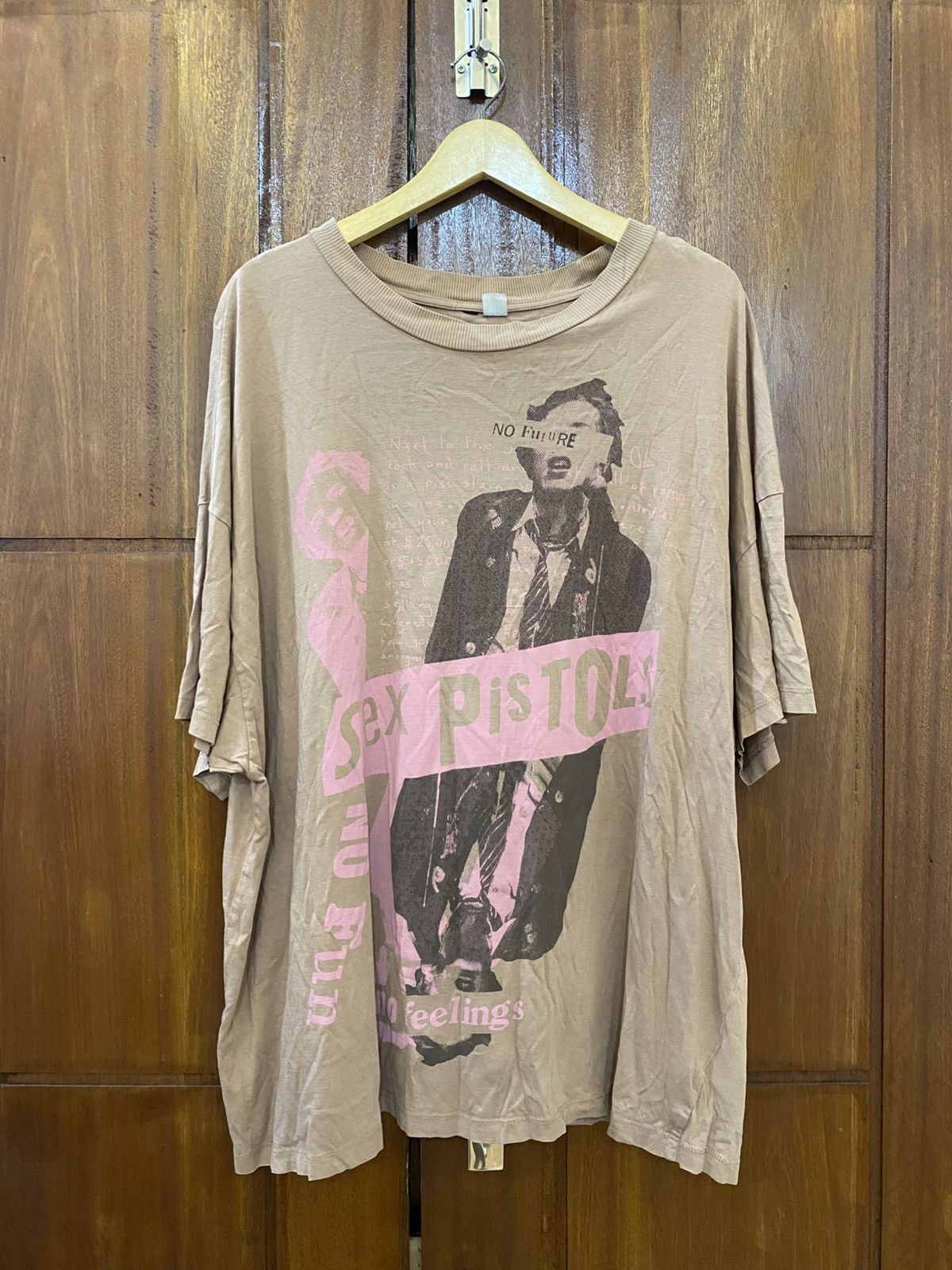 Vintage Sex Pistol Shirt Rare Size US XL / EU 56 / 4 - 1 Thumbnail