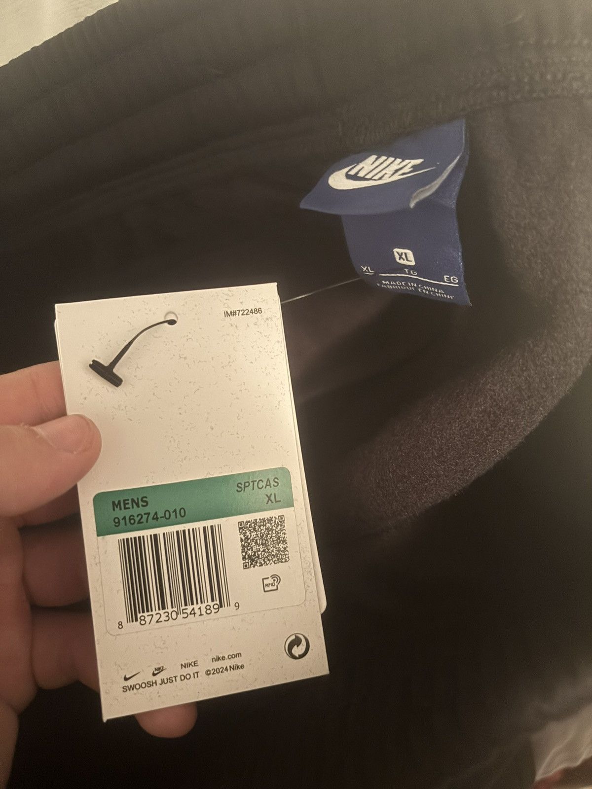 Nike Nike Black Sweatpants - XL Size US 38 / EU 54 - 4 Thumbnail