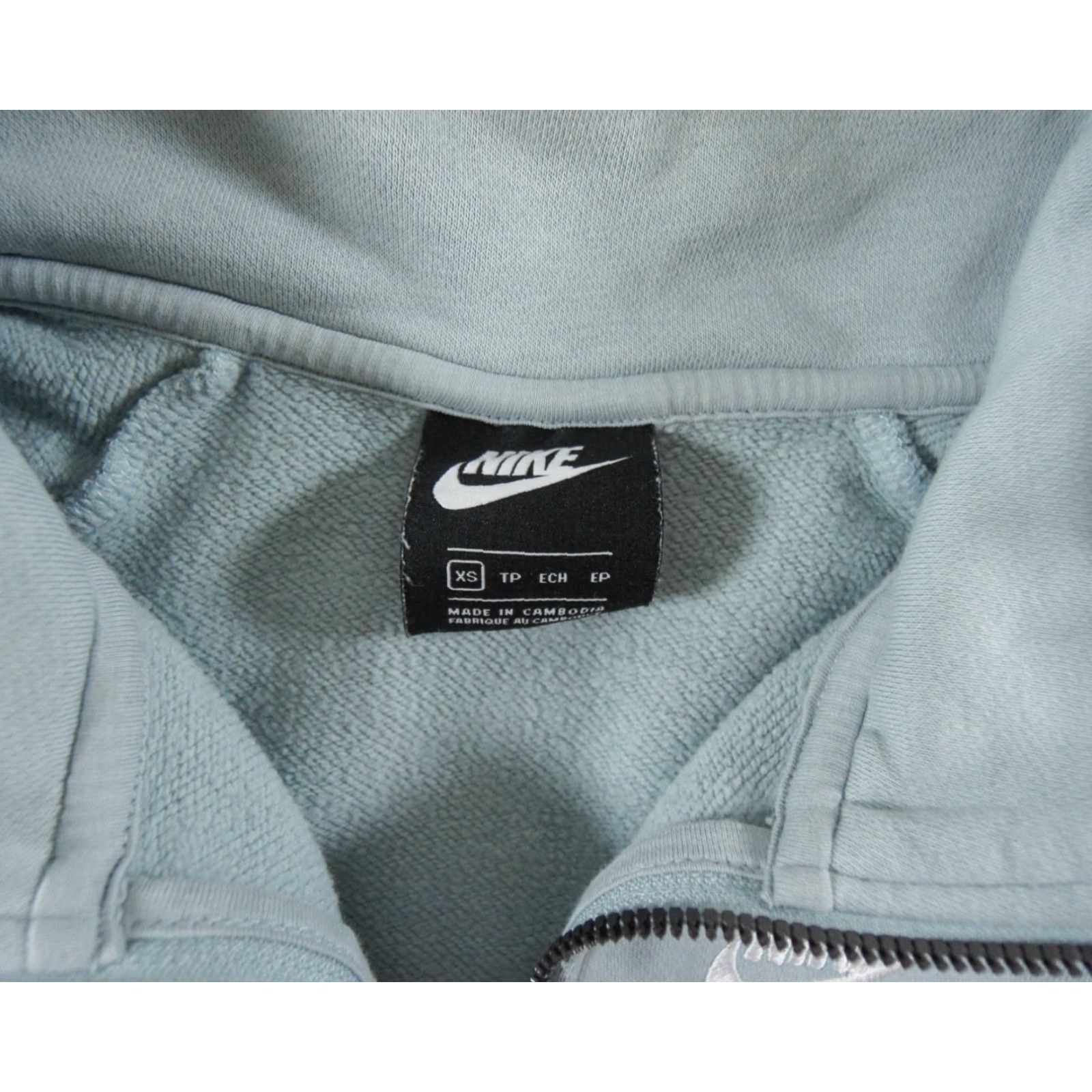 Nike Nike Sweatshirt Womens XS Blue 1/4 Zip Fleece Pullover Ladies Outdoors Swoosh Size XS / US 0-2 / IT 36-38 - 7 Thumbnail