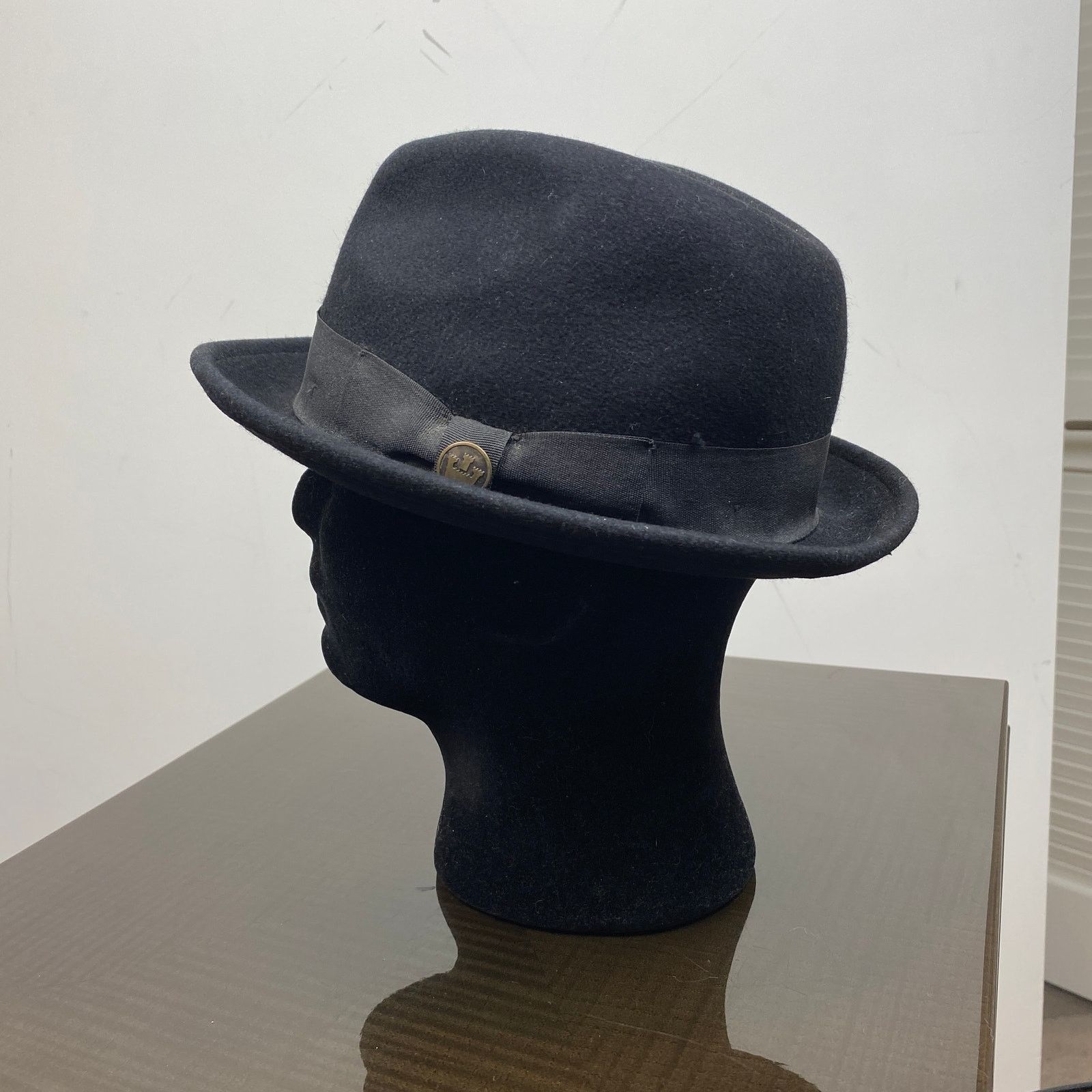 Goorin Bros. Goorin Bros Wool Banded Bowler Hat Fedora Derby Dapper Size ONE SIZE - 3 Thumbnail