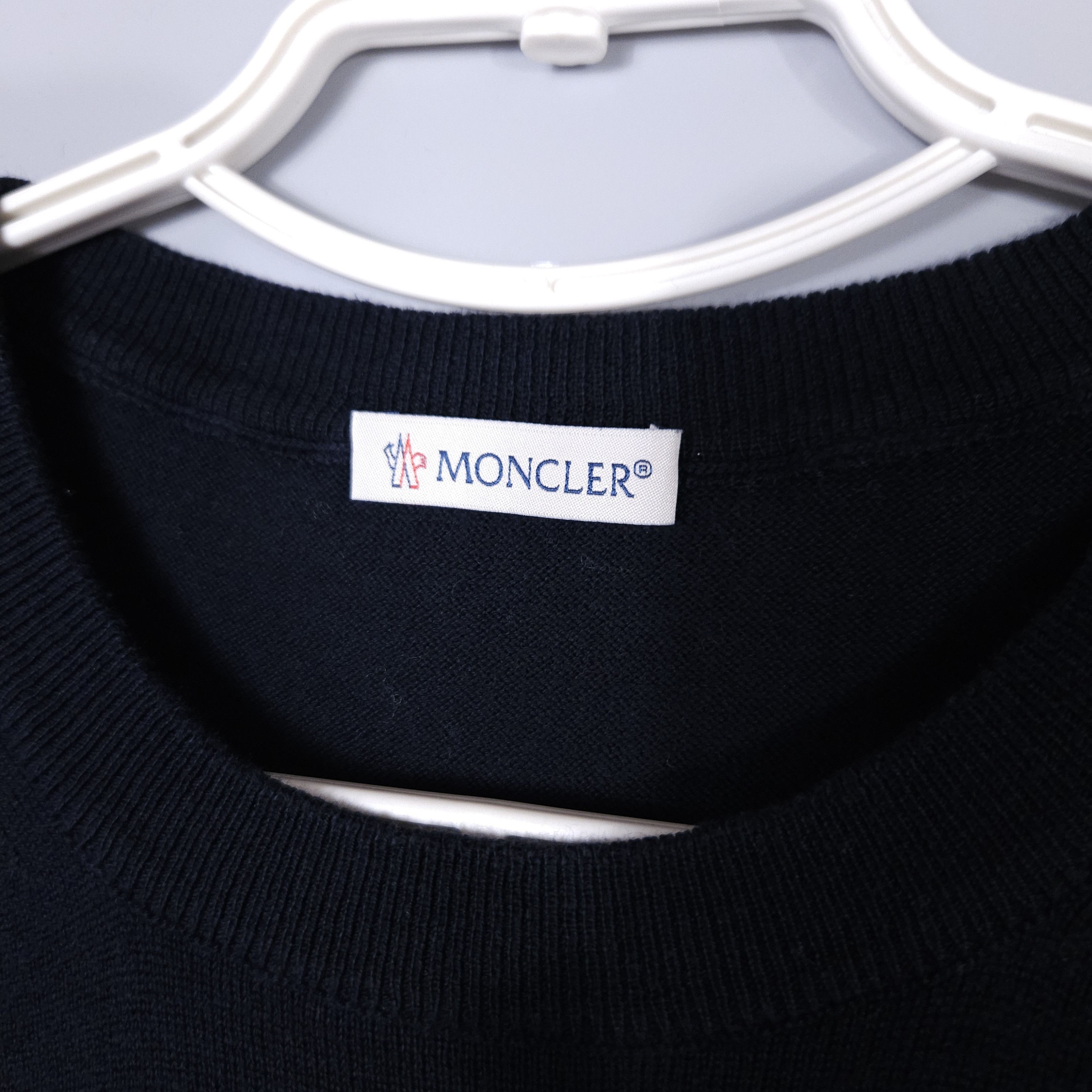 Moncler Moncler Jumper Top Short Sleeve Cotton Womens size M Size M / US 6-8 / IT 42-44 - 4 Thumbnail