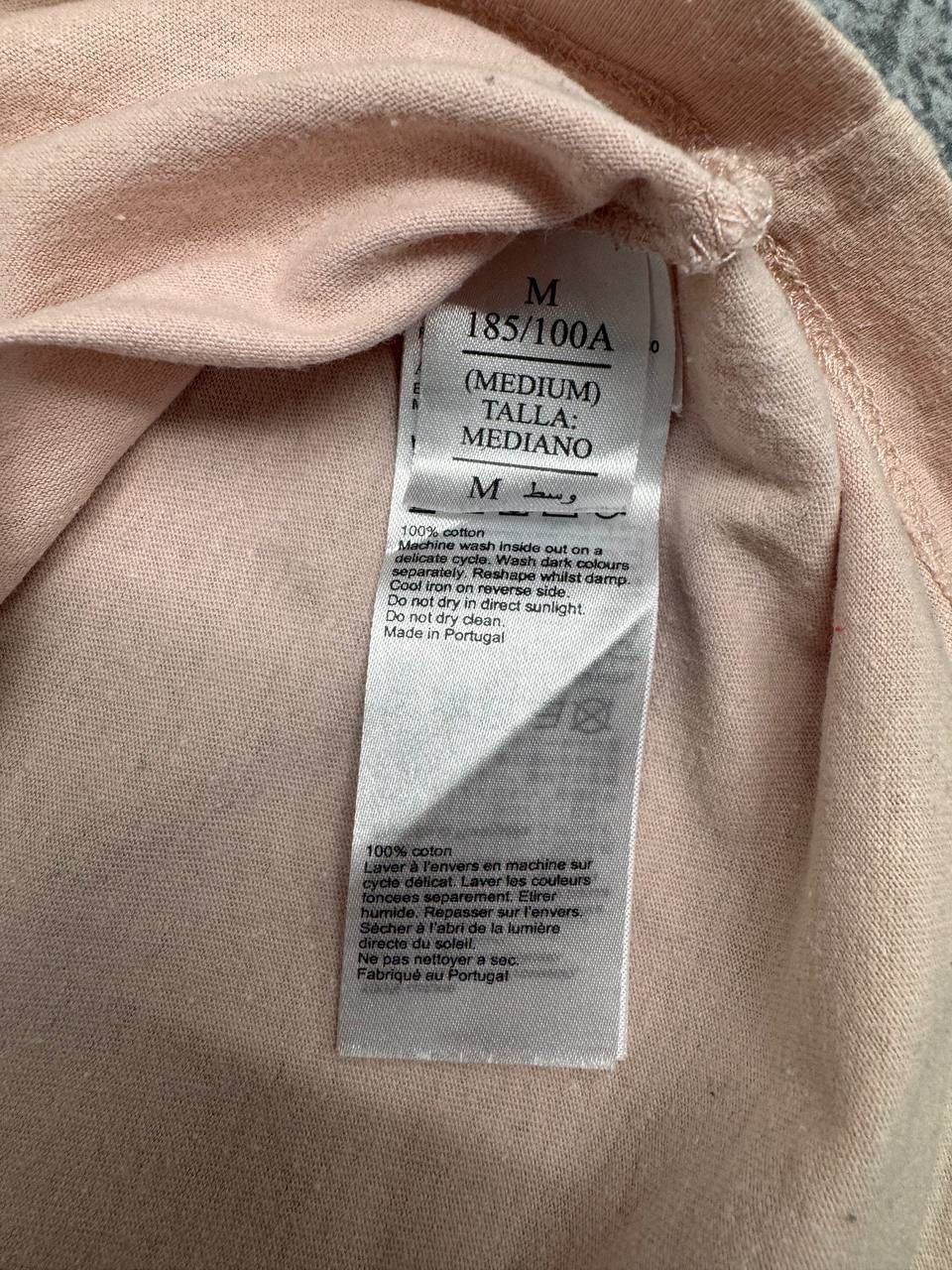 Allsaints AllSaints London Men Cotton T-Shirt Pink Size M Size US M / EU 48-50 / 2 - 6 Thumbnail