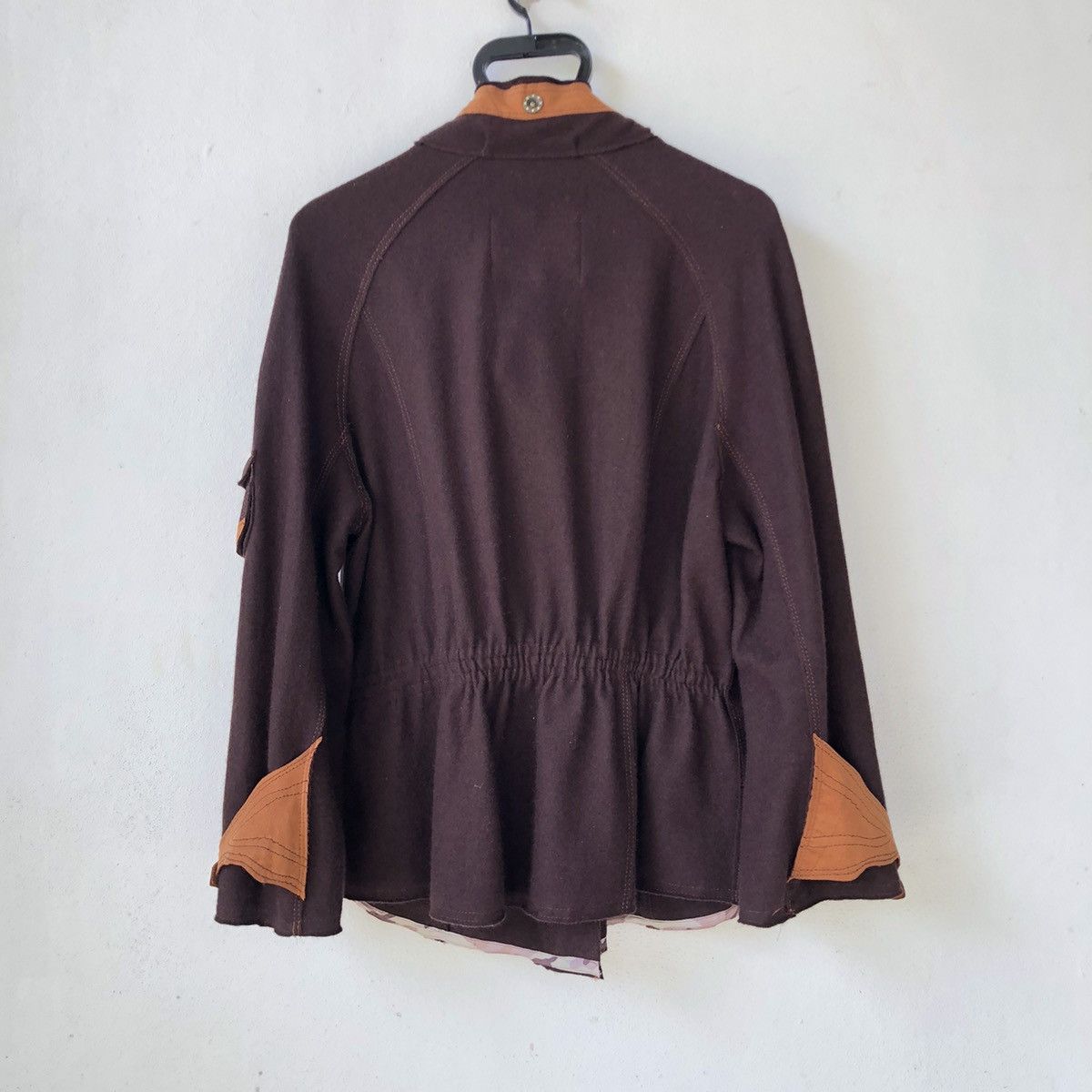 Japanese Brand ITARIYA JAPAN Angora Blend Cat Embroidery Jacket Size L / US 10 / IT 46 - 3 Thumbnail