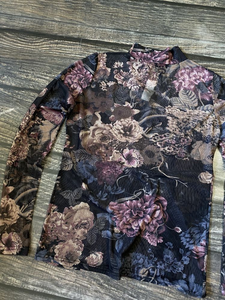 Jean Paul Gaultier Vintage Jean Paul Gaultier Roses Mesh shirt Size US M / EU 48-50 / 2 - 1 Thumbnail