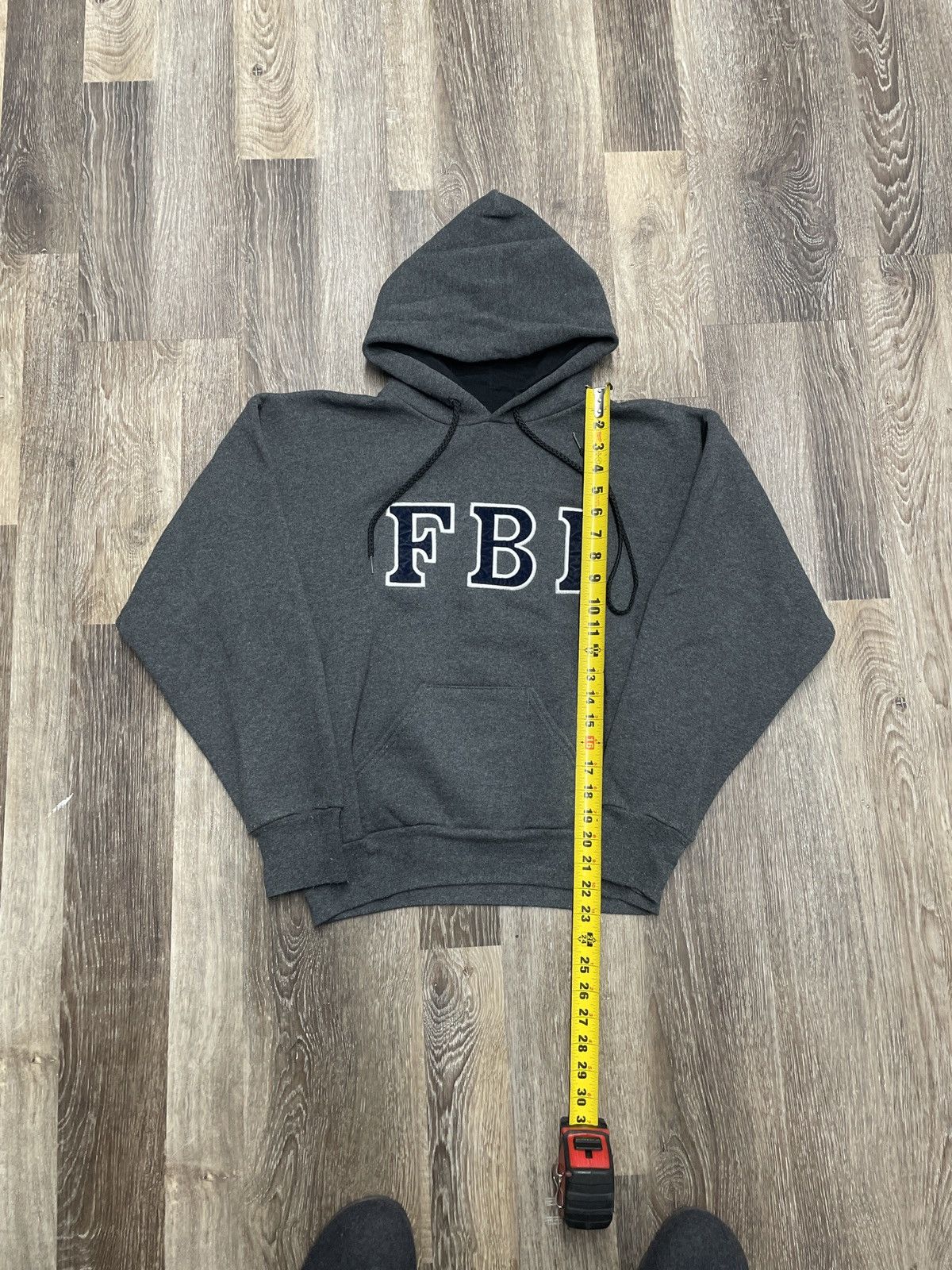 Vintage Hevayweight FBI Hoodie Size US M / EU 48-50 / 2 - 8 Thumbnail