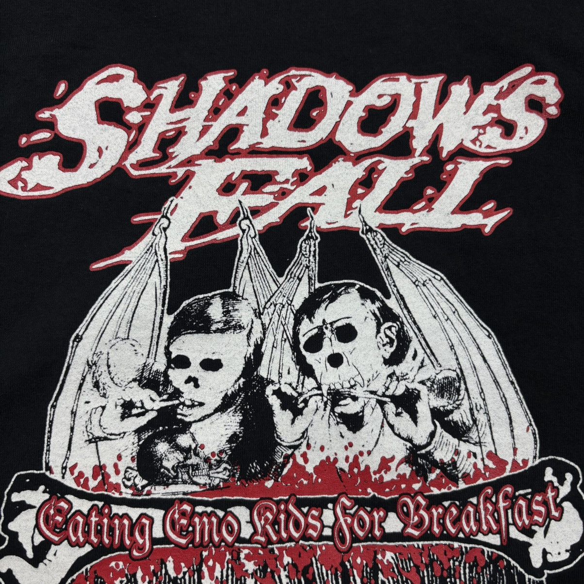 Band Tees Original Shadows Fall – Eating Emo Kids for Breakfast 00’s Size US L / EU 52-54 / 3 - 5 Thumbnail