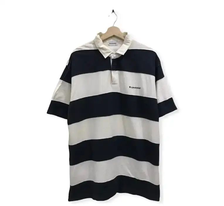 Converse Converse Polos Stripe Design Shirt Size US L / EU 52-54 / 3 - 1 Thumbnail